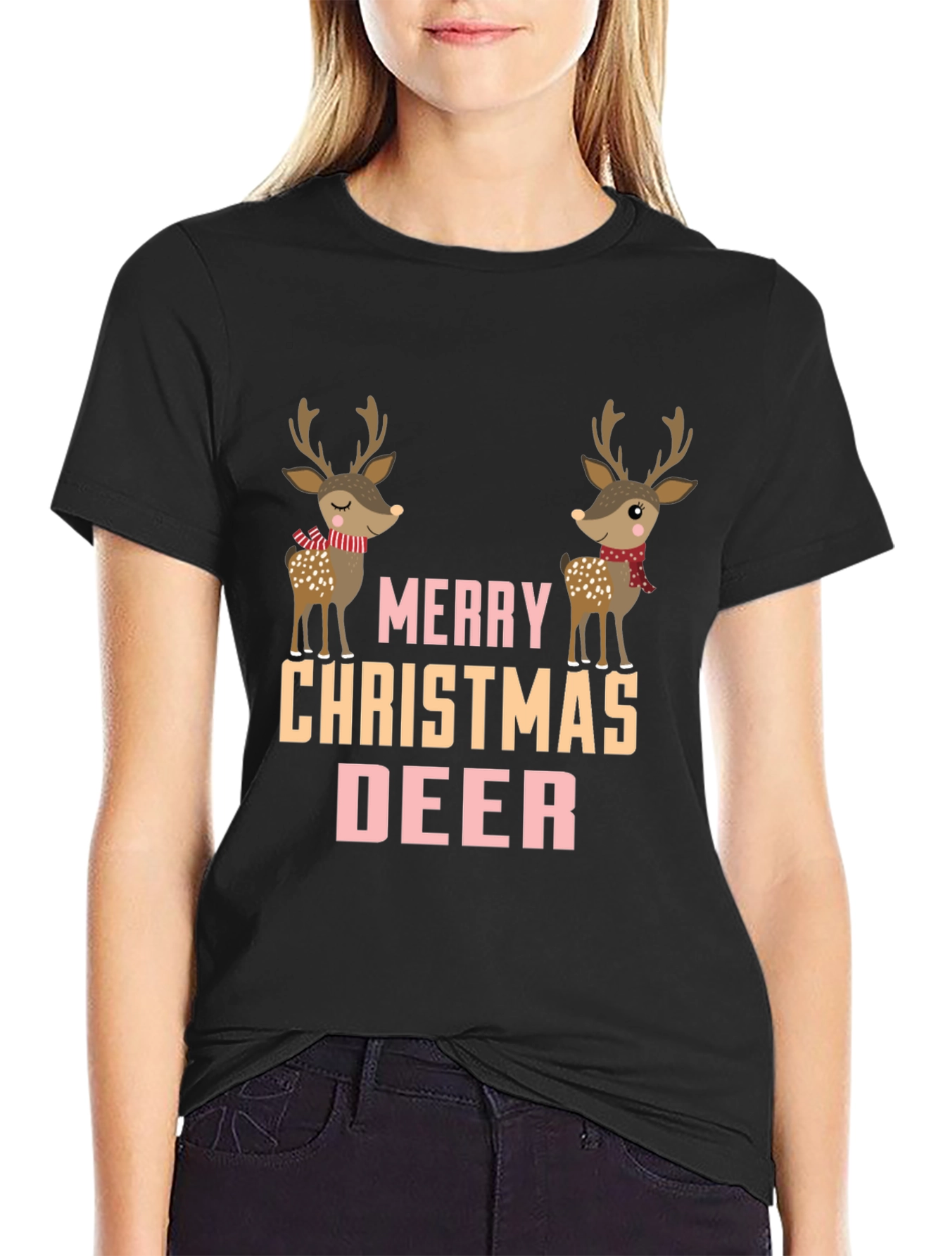 Merry Christmas Deer T-Shirt