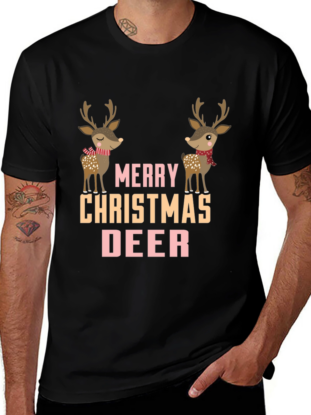 Merry Christmas Deer T-Shirt