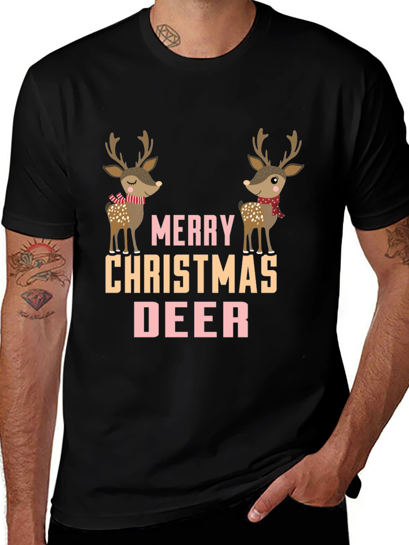Merry Christmas Deer T-Shirt