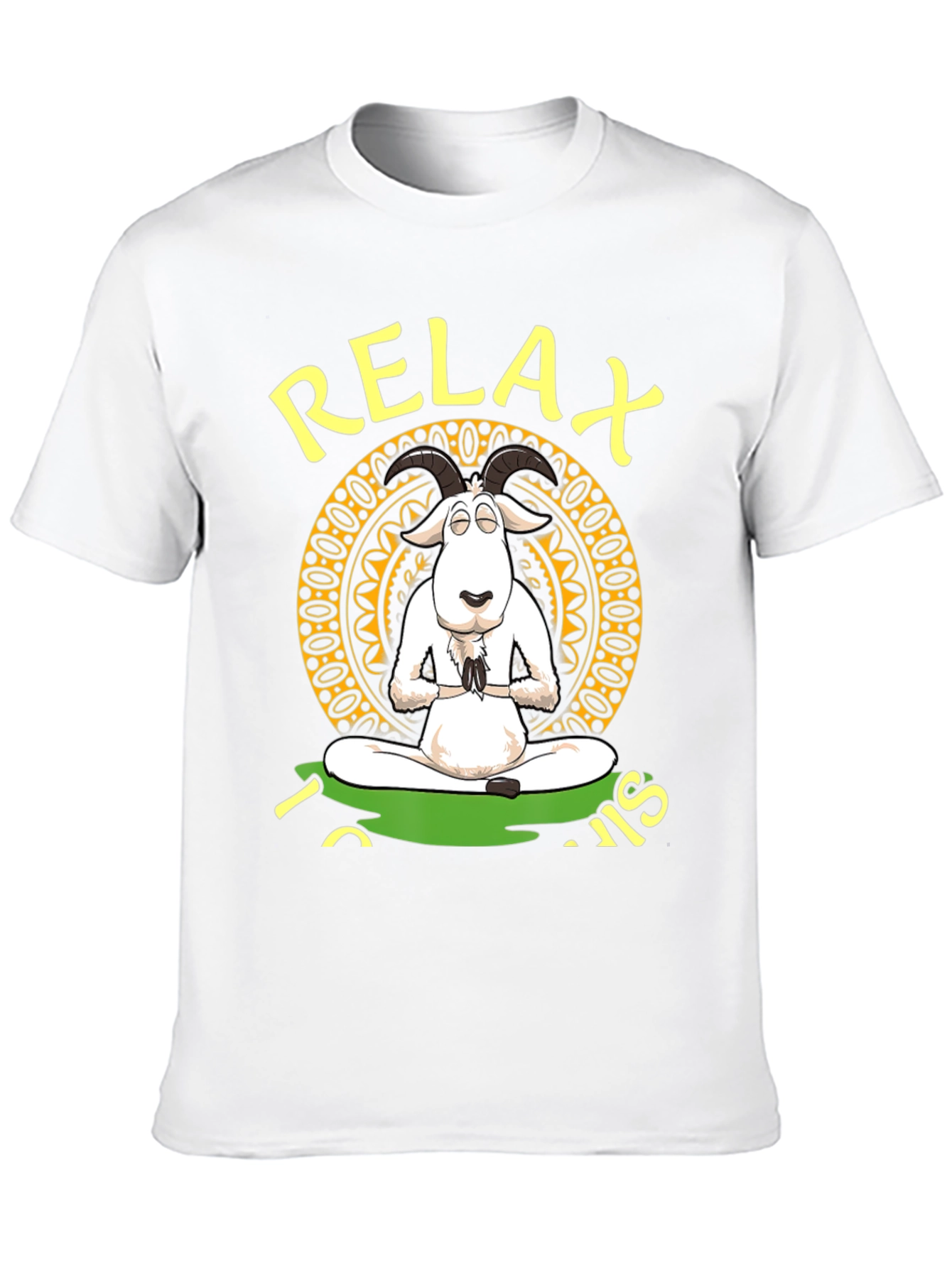 Relax Goat in Lotus Position T-Shirt
