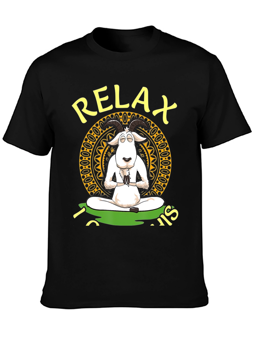 Relax Goat in Lotus Position T-Shirt