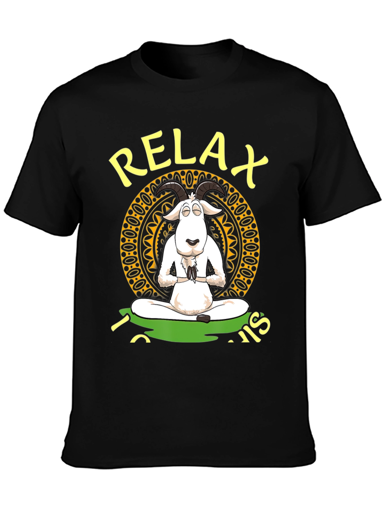 Relax Goat in Lotus Position T-Shirt