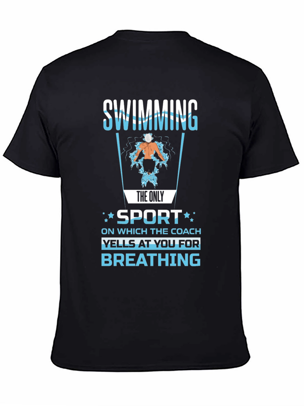 Swimming Coach T-Shirt Funny Swimmer Gift