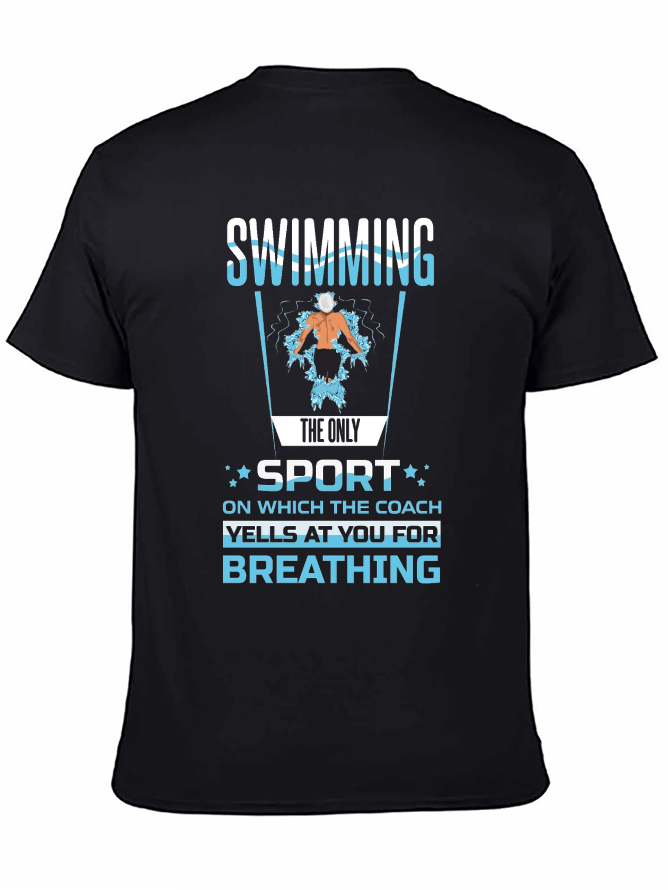 Swimming Coach T-Shirt Funny Swimmer Gift