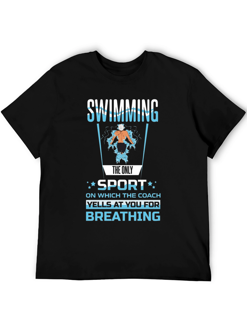 Swimming Coach T-Shirt Funny Swimmer Gift