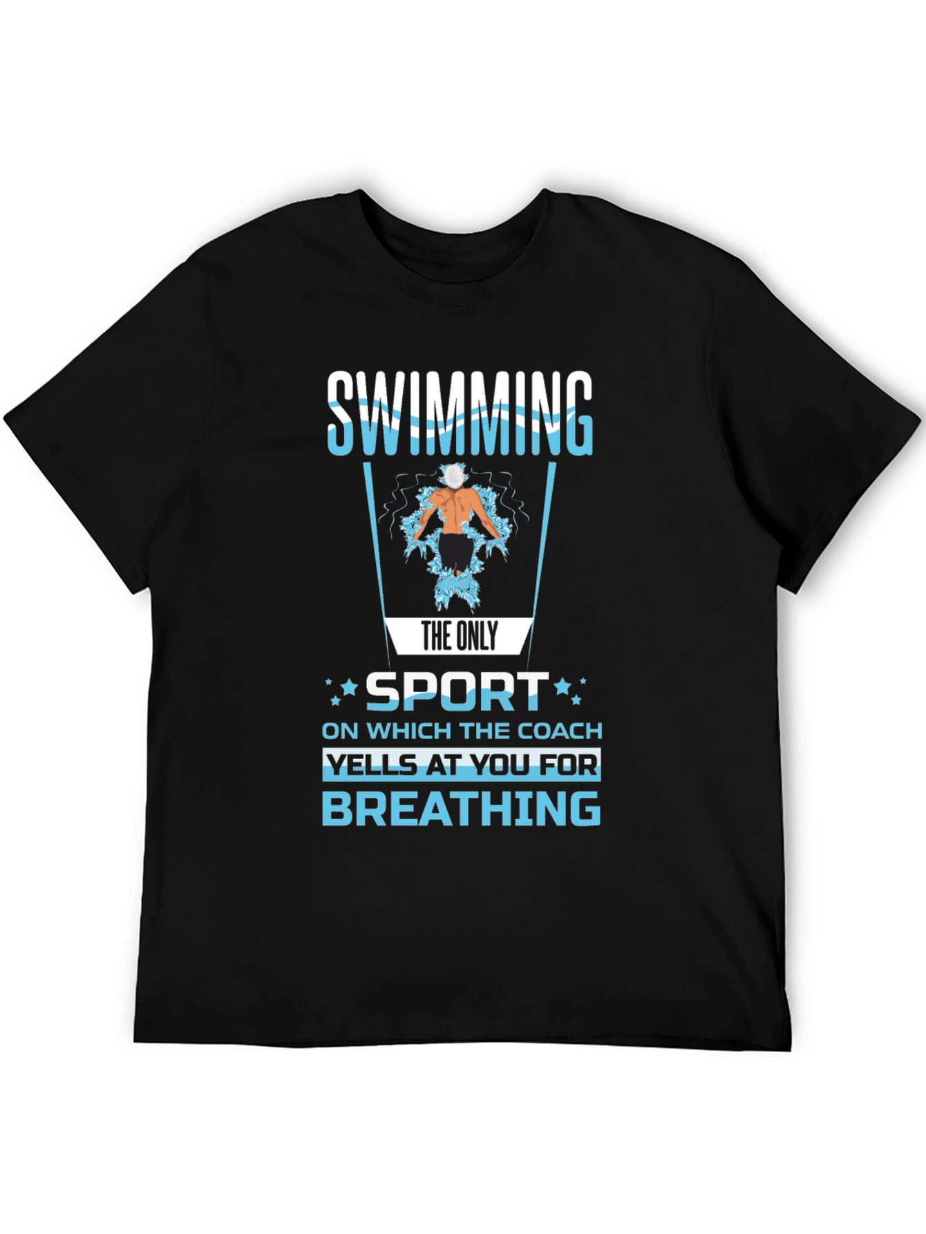 Swimming Coach T-Shirt Funny Swimmer Gift