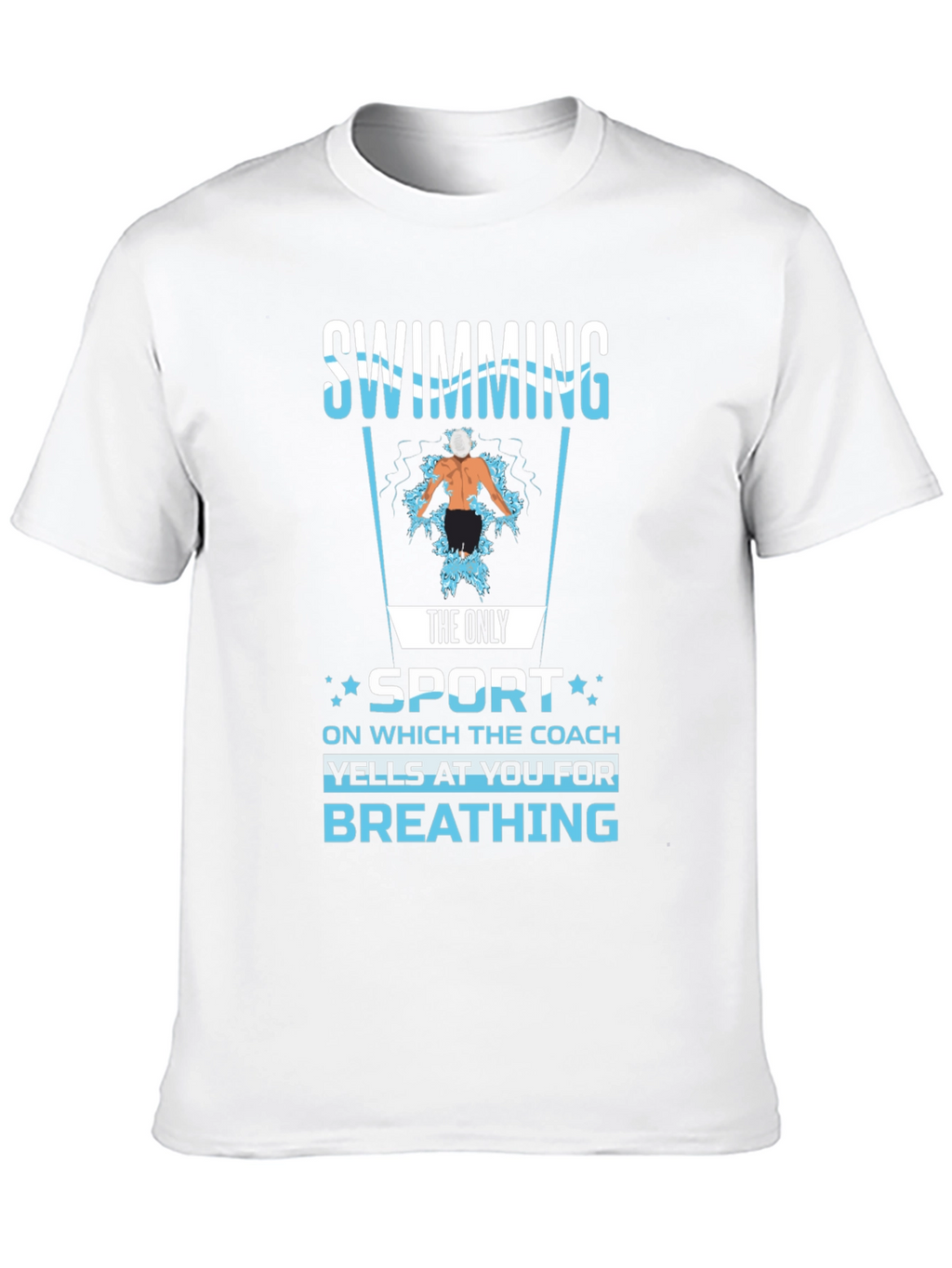 Swimming Coach T-Shirt Funny Swimmer Gift
