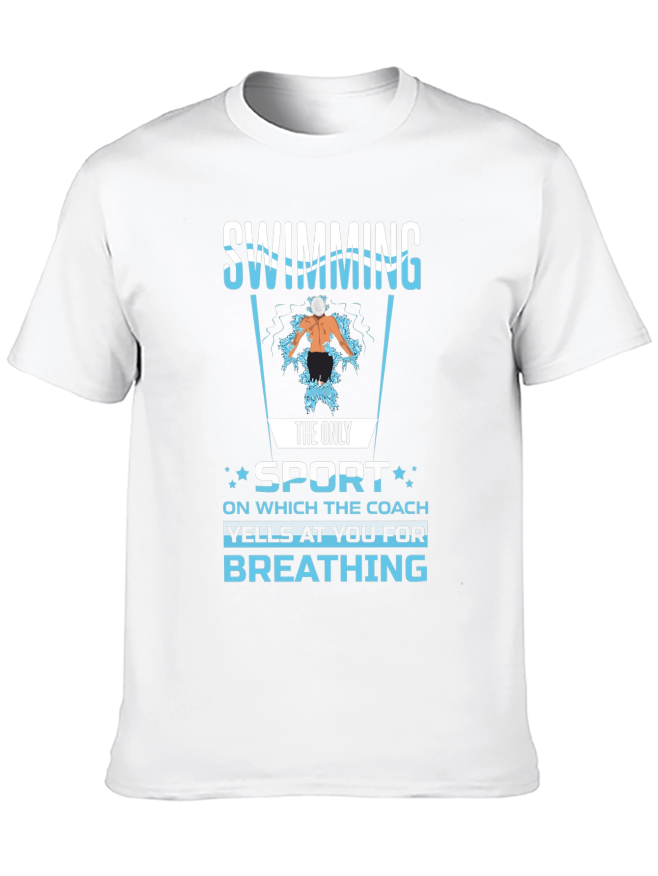 Swimming Coach T-Shirt Funny Swimmer Gift