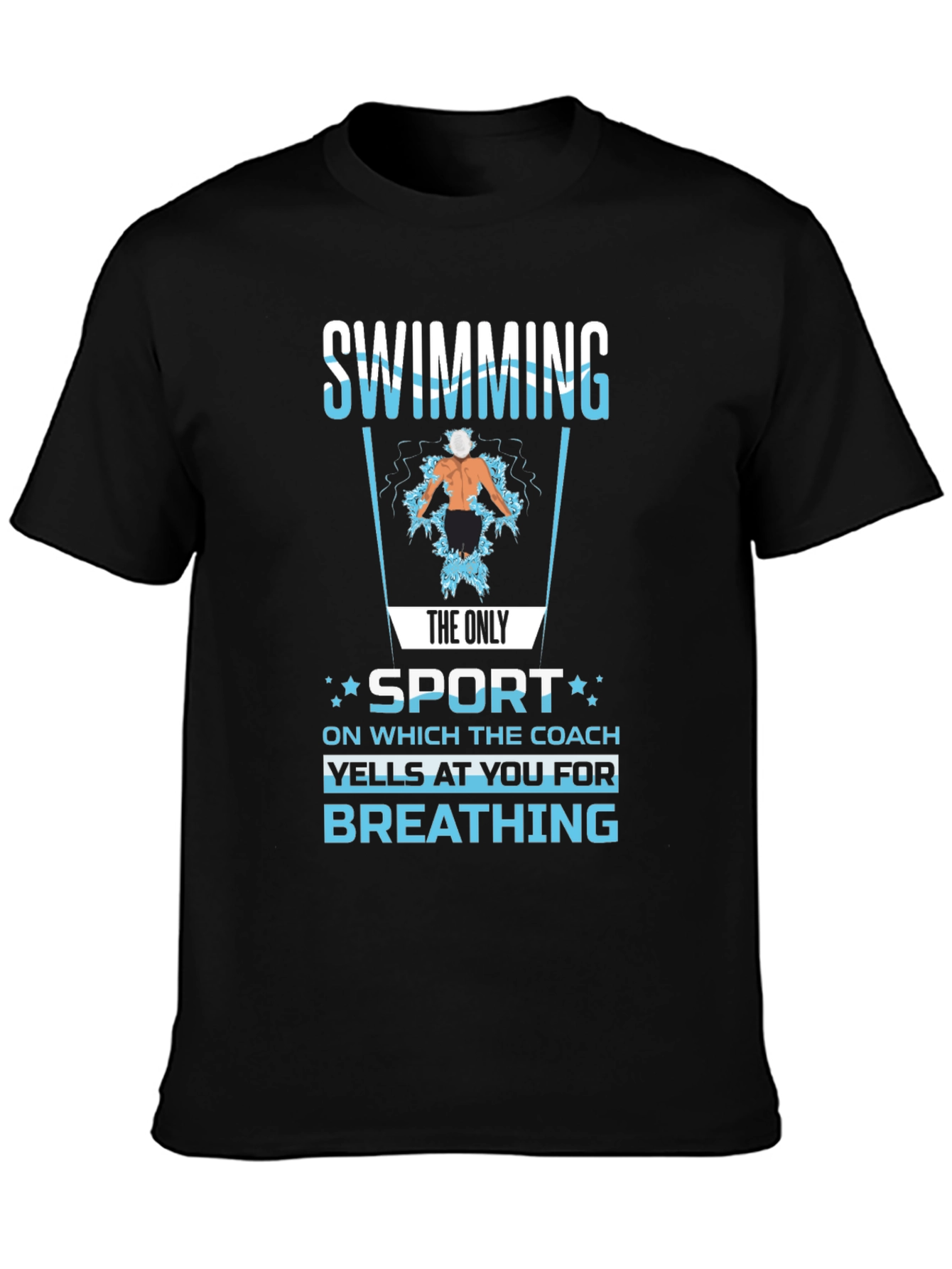 Swimming Coach T-Shirt Funny Swimmer Gift