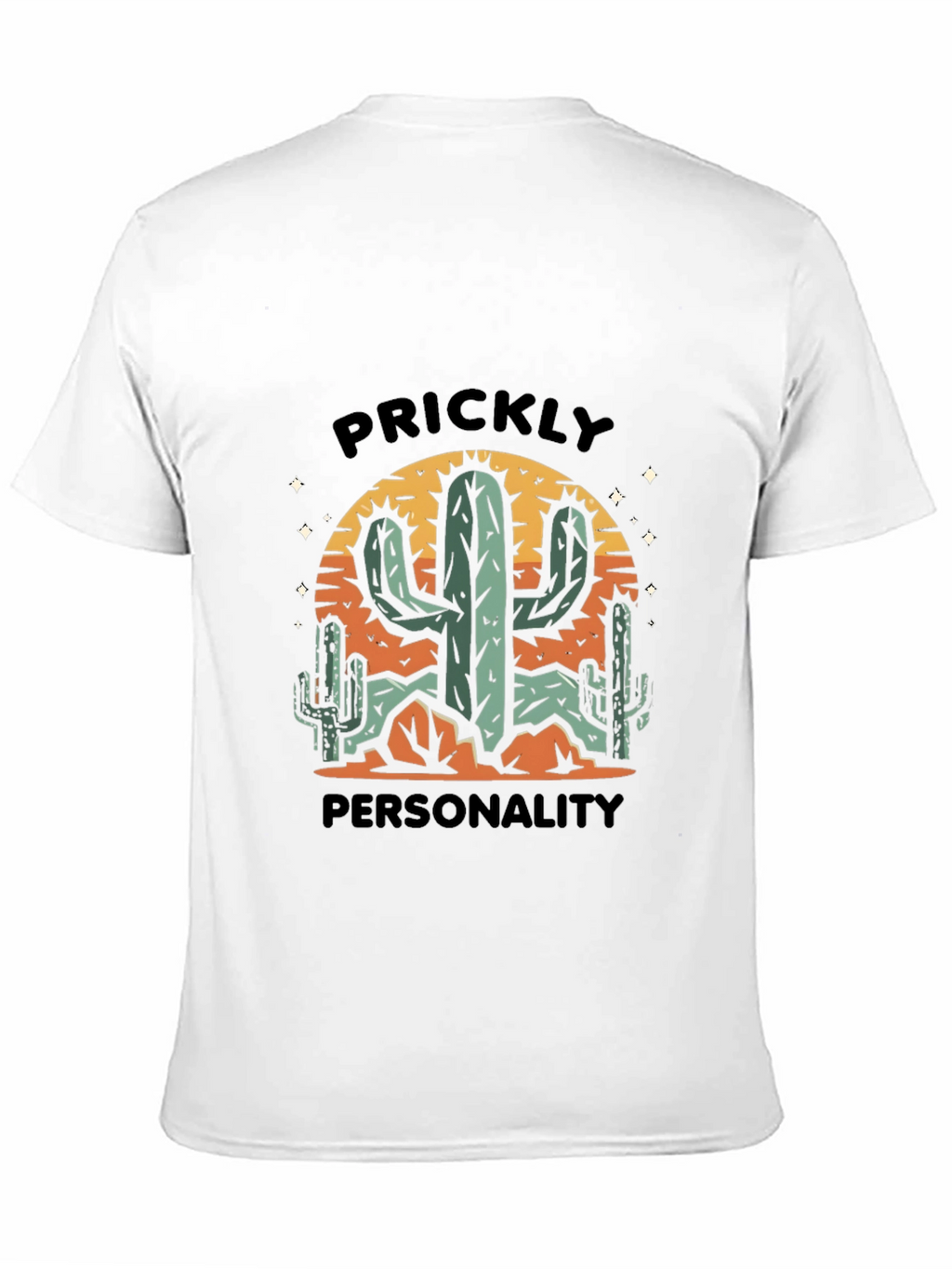 Prickly Personality Cactus Graphic Tee