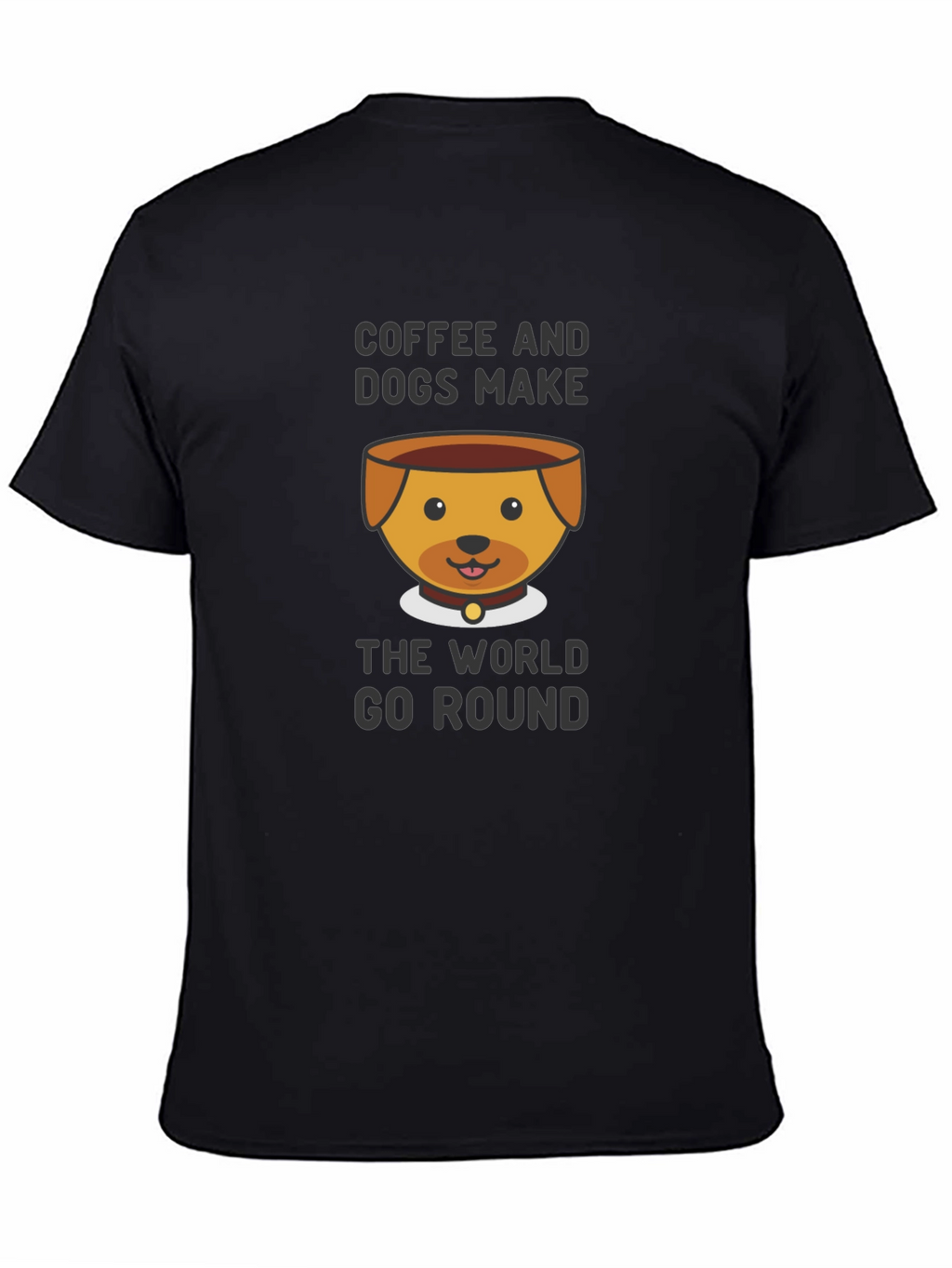 Coffee & Dogs Graphic T-Shirt