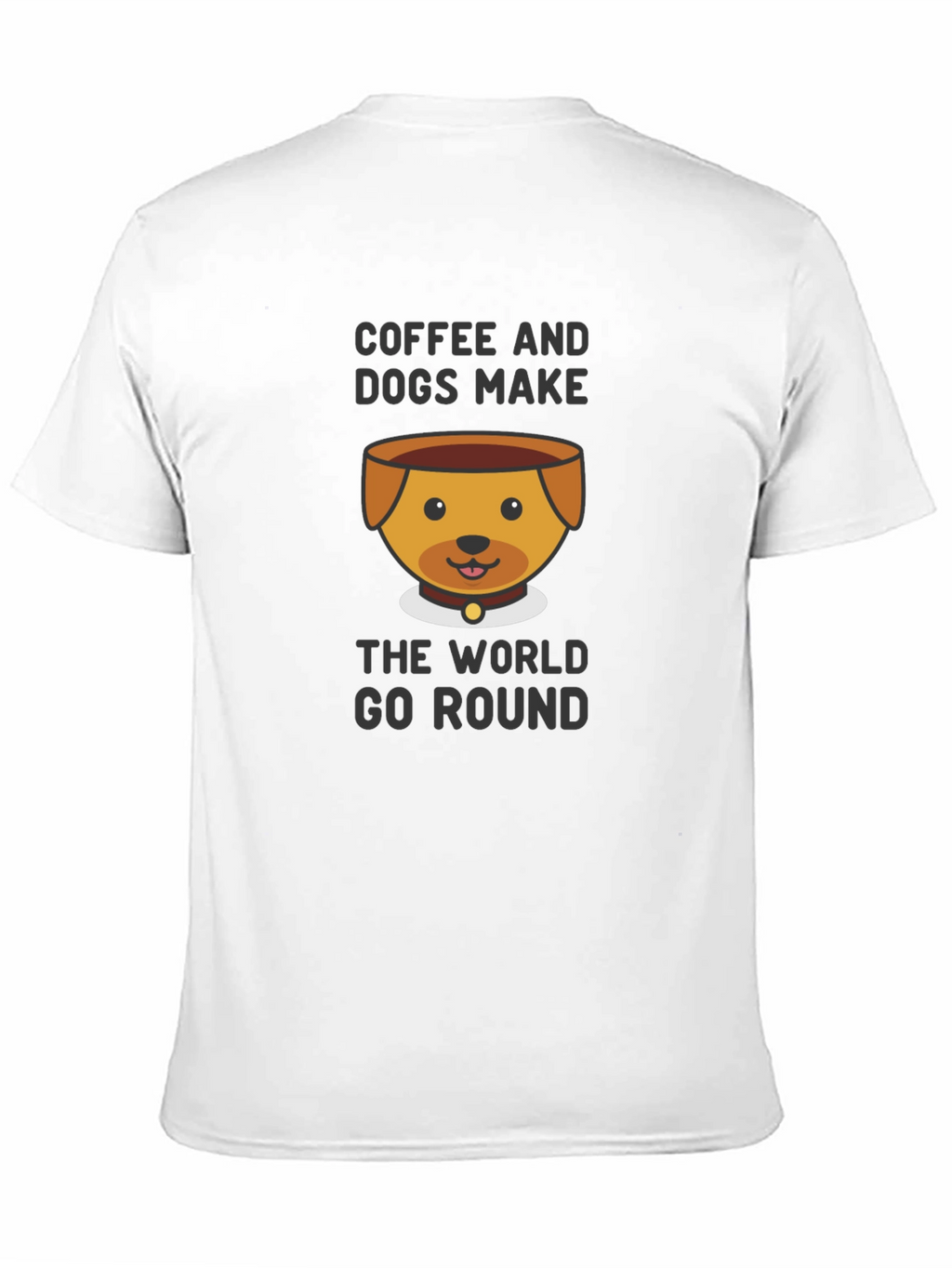 Coffee & Dogs Graphic T-Shirt