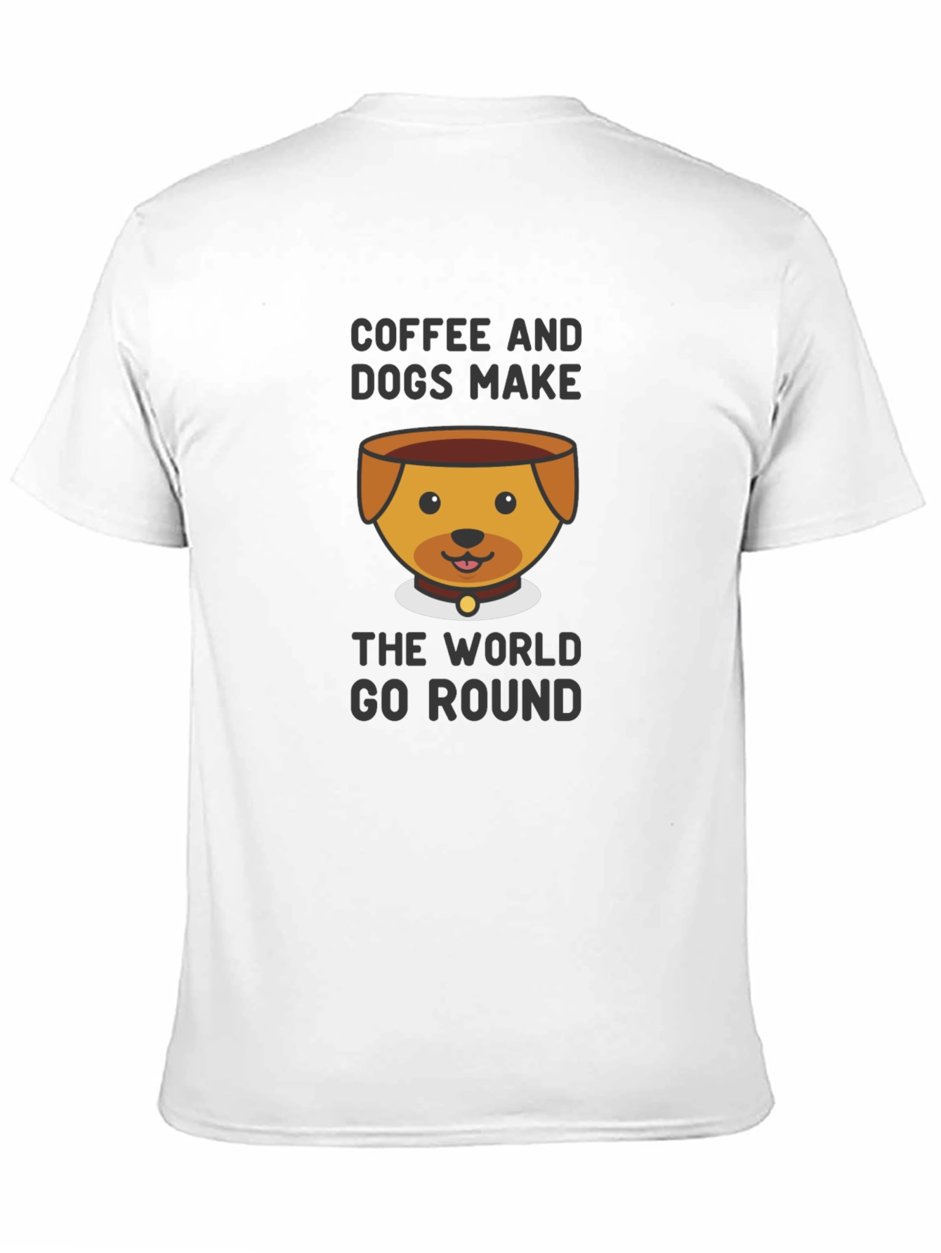 Coffee & Dogs Graphic T-Shirt