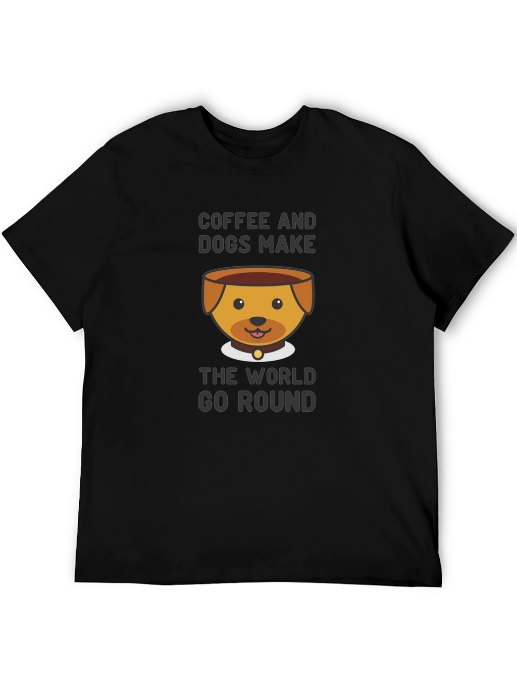 Coffee & Dogs Graphic T-Shirt