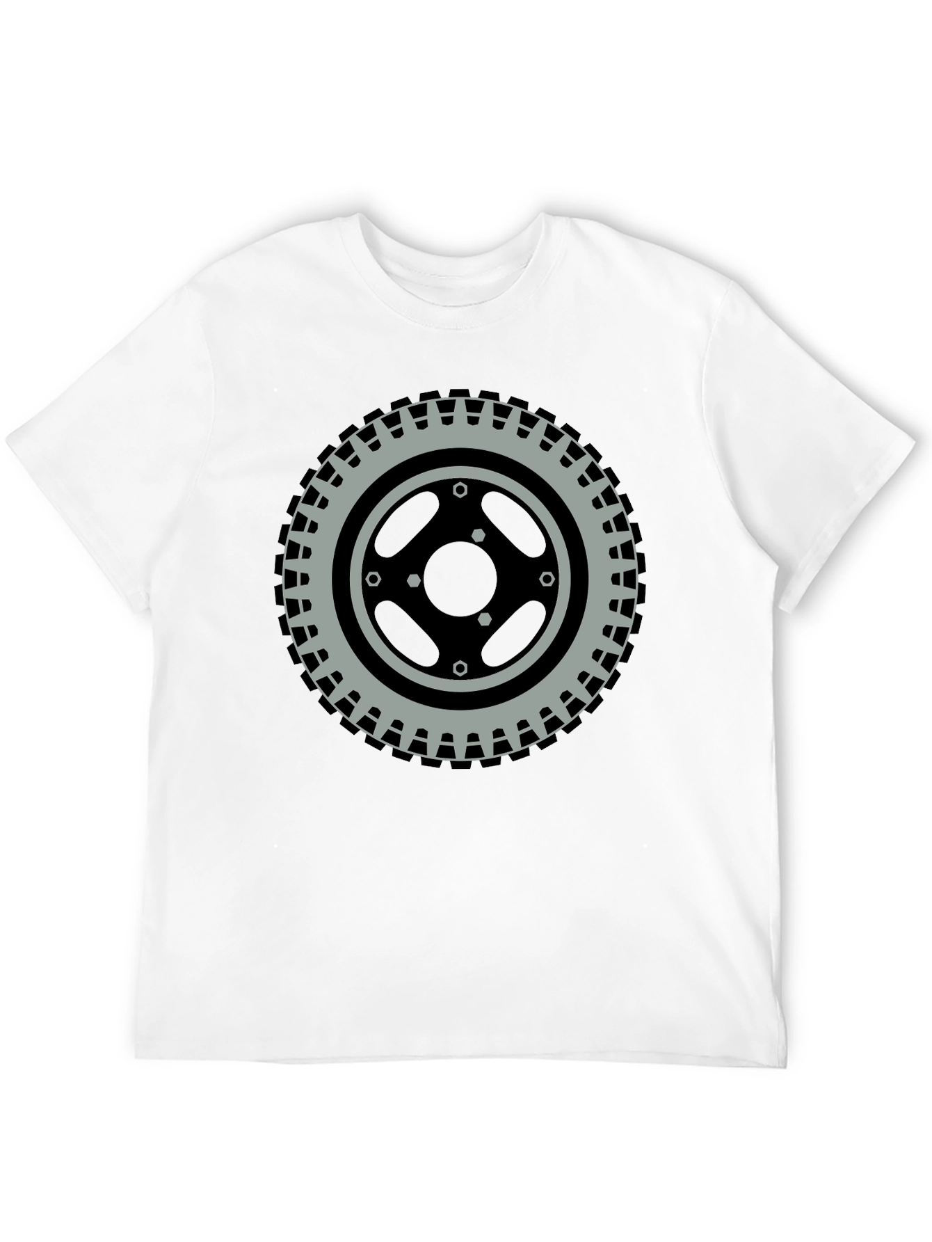 Tire Graphic Tee - Round and Ready