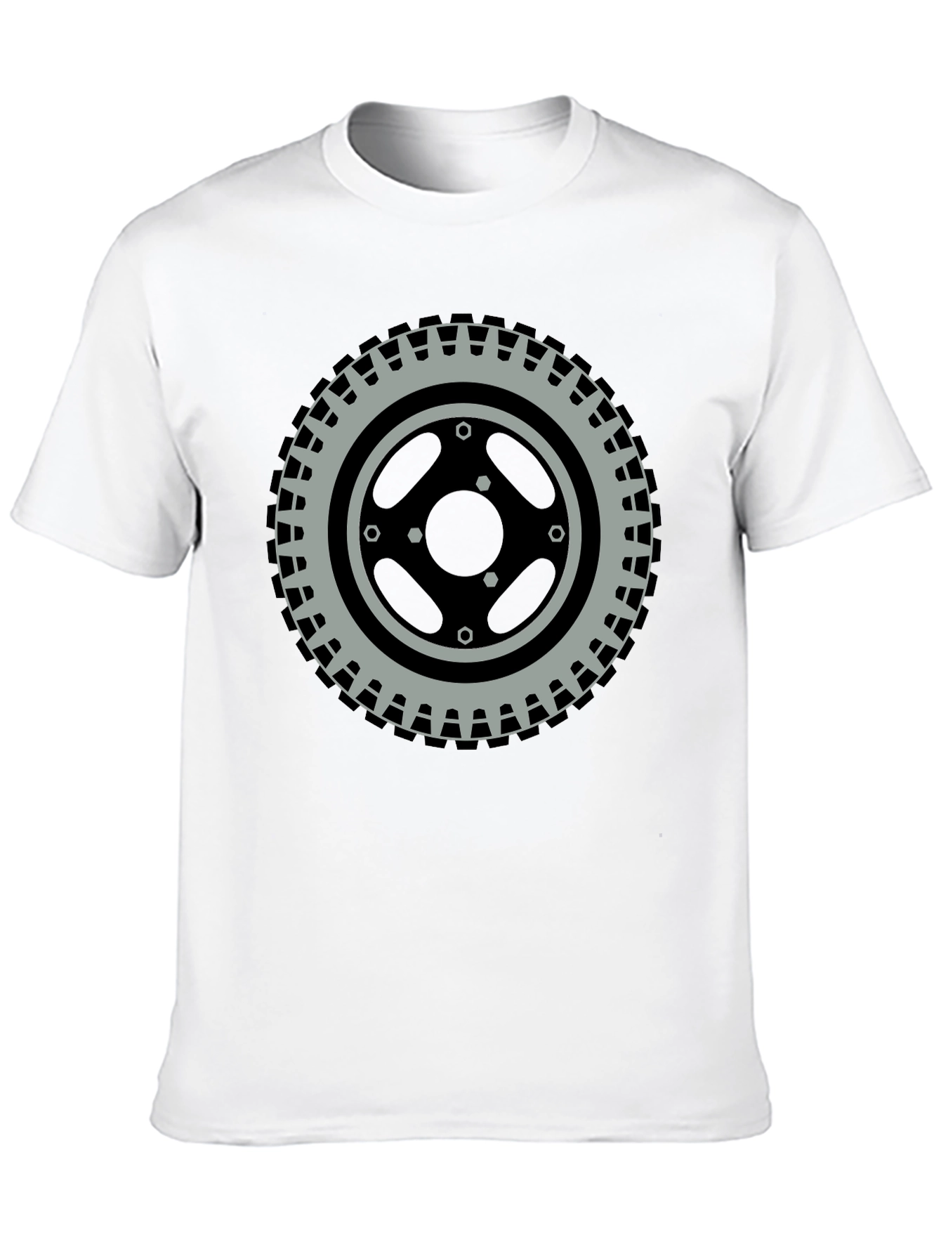 Tire Graphic Tee - Round and Ready