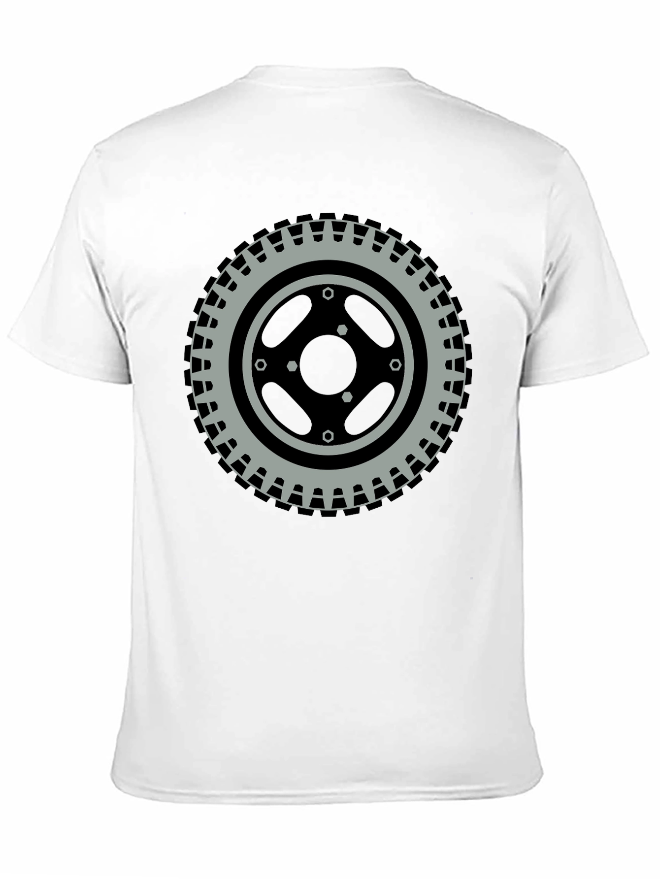 Tire Graphic Tee - Round and Ready