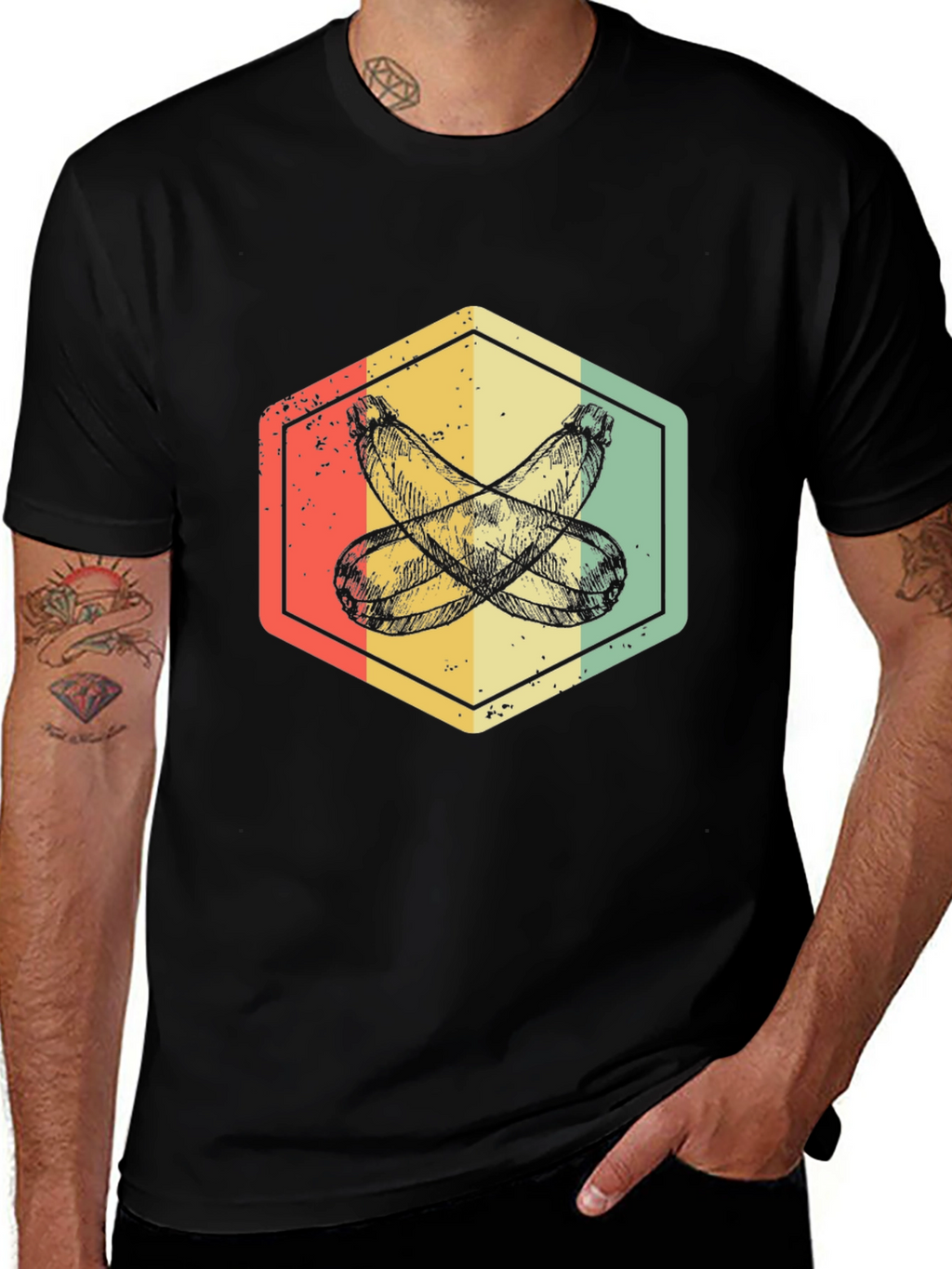 Retro Zucchini Graphic T-Shirt