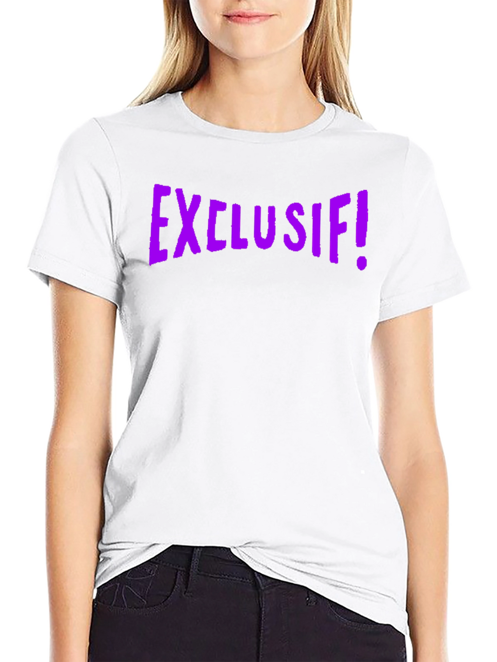 Exclusif! Graphic Tee - Bold Statement T-Shirt