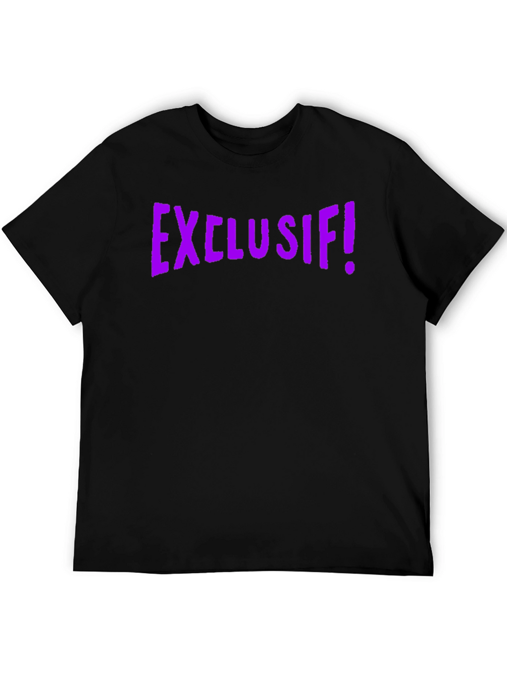 Exclusif! Graphic Tee - Bold Statement T-Shirt