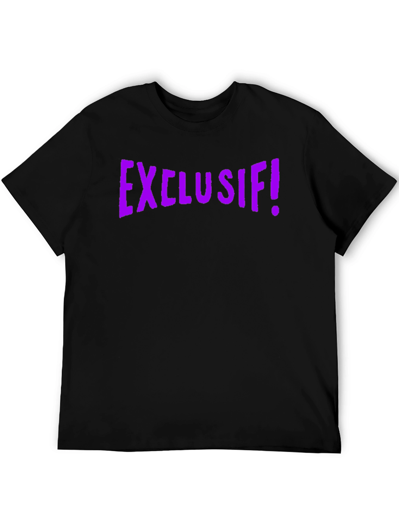 Exclusif! Graphic Tee - Bold Statement T-Shirt