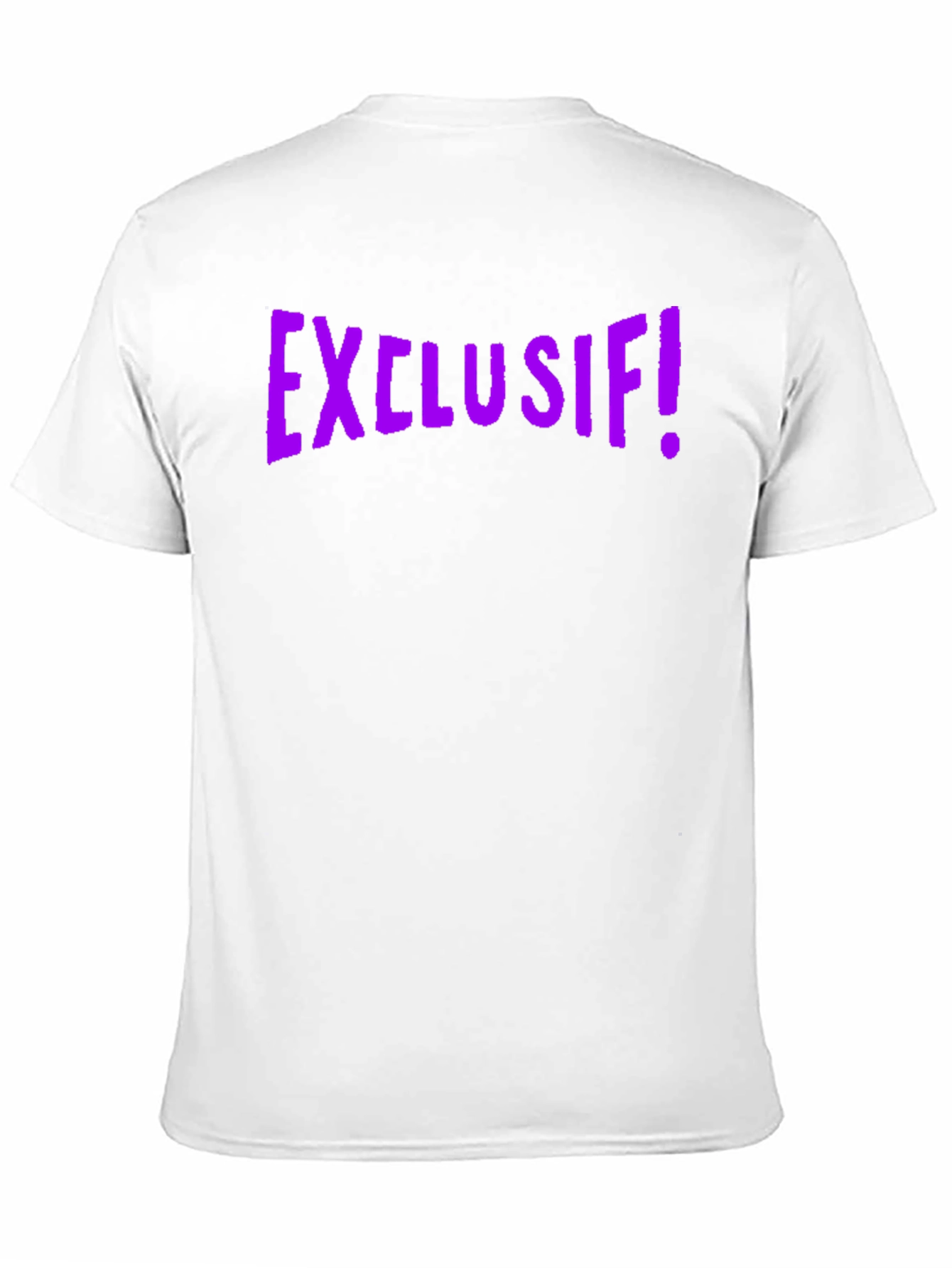 Exclusif! Graphic Tee - Bold Statement T-Shirt