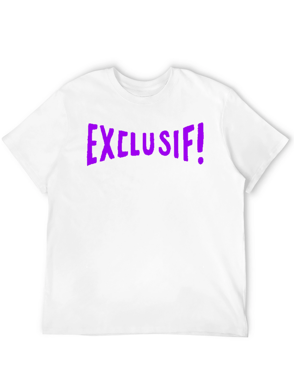 Exclusif! Graphic Tee - Bold Statement T-Shirt