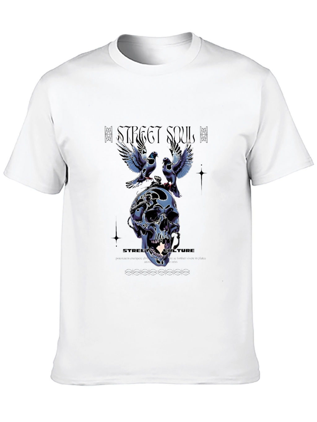 Street Souls Graphic Tee - Skull & Birds