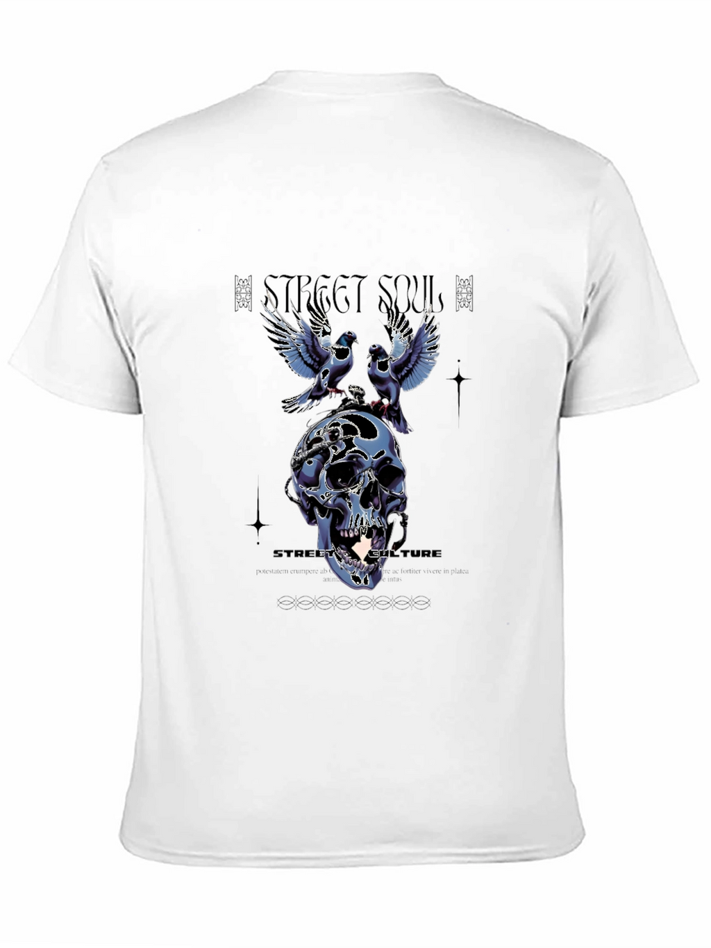 Street Souls Graphic Tee - Skull & Birds