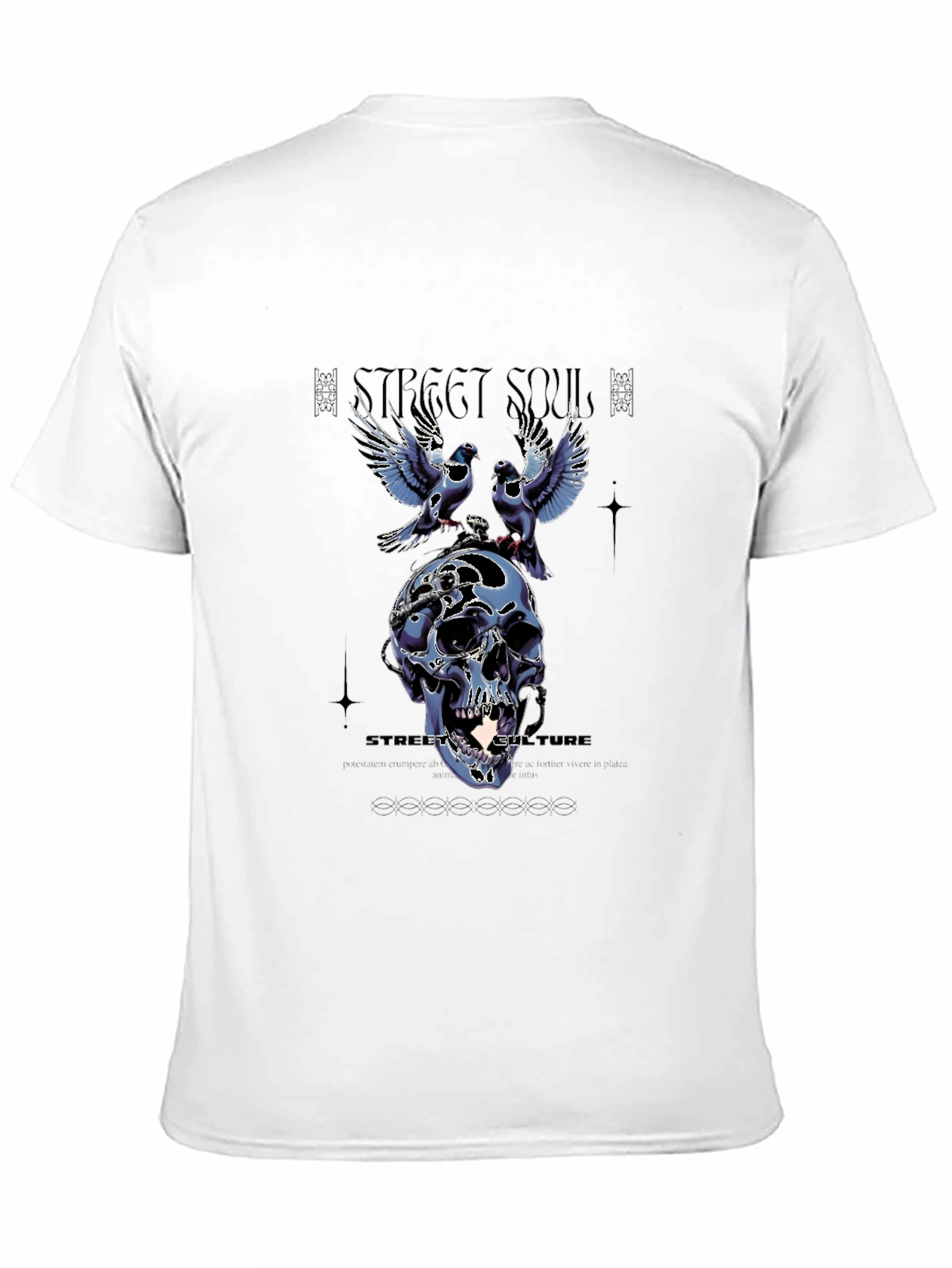 Street Souls Graphic Tee - Skull & Birds