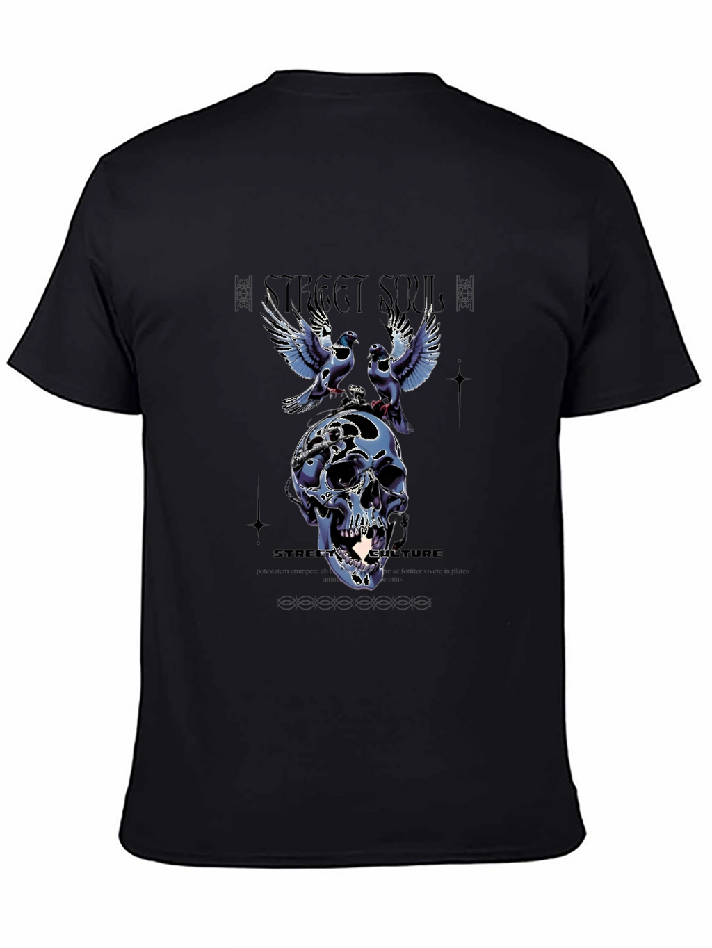 Street Souls Graphic Tee - Skull & Birds