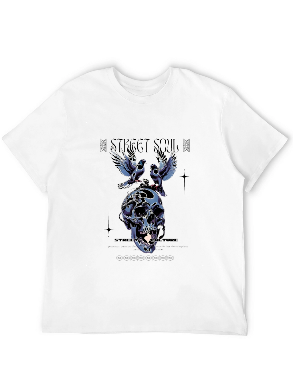 Street Souls Graphic Tee - Skull & Birds