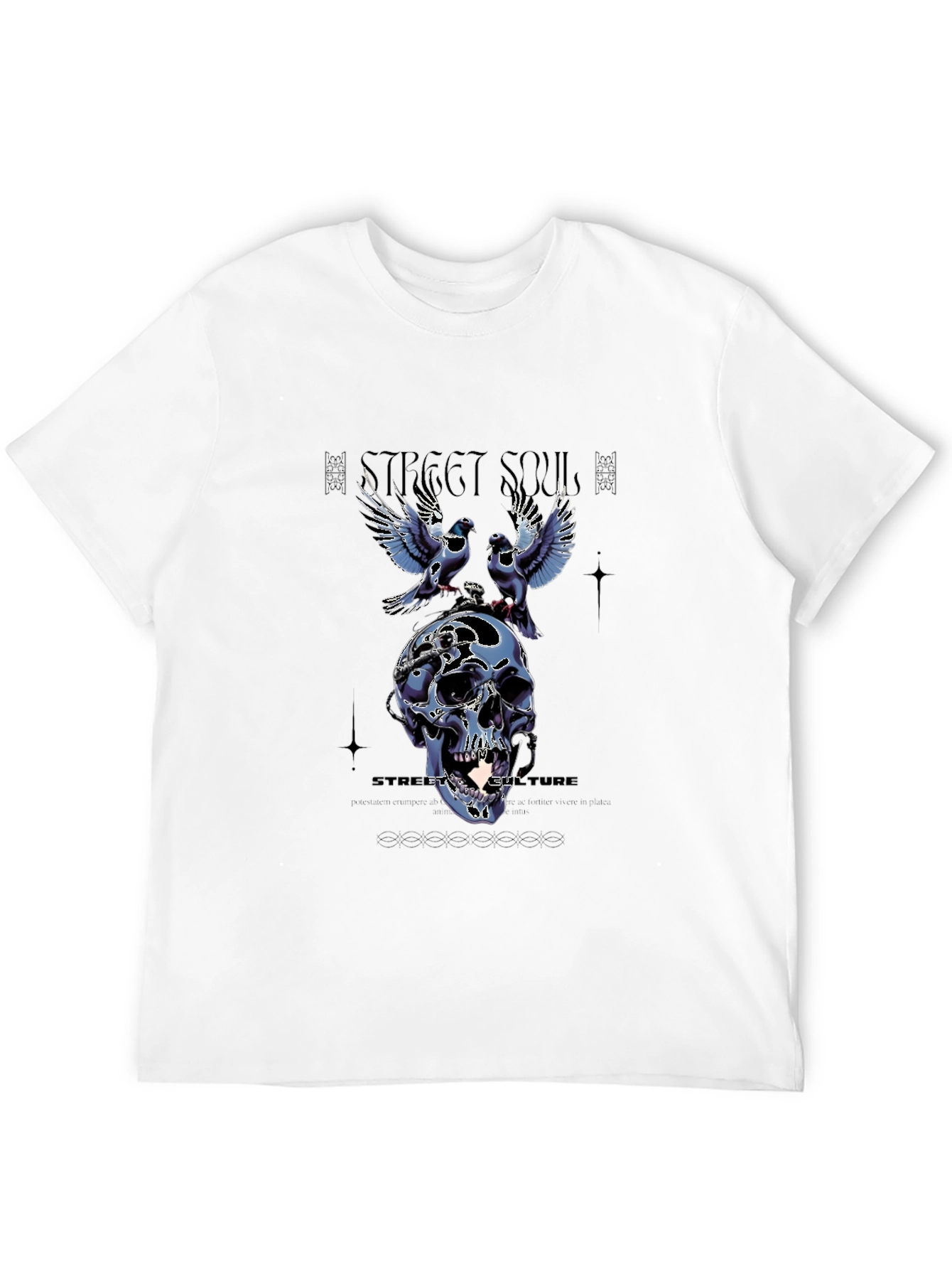 Street Souls Graphic Tee - Skull & Birds