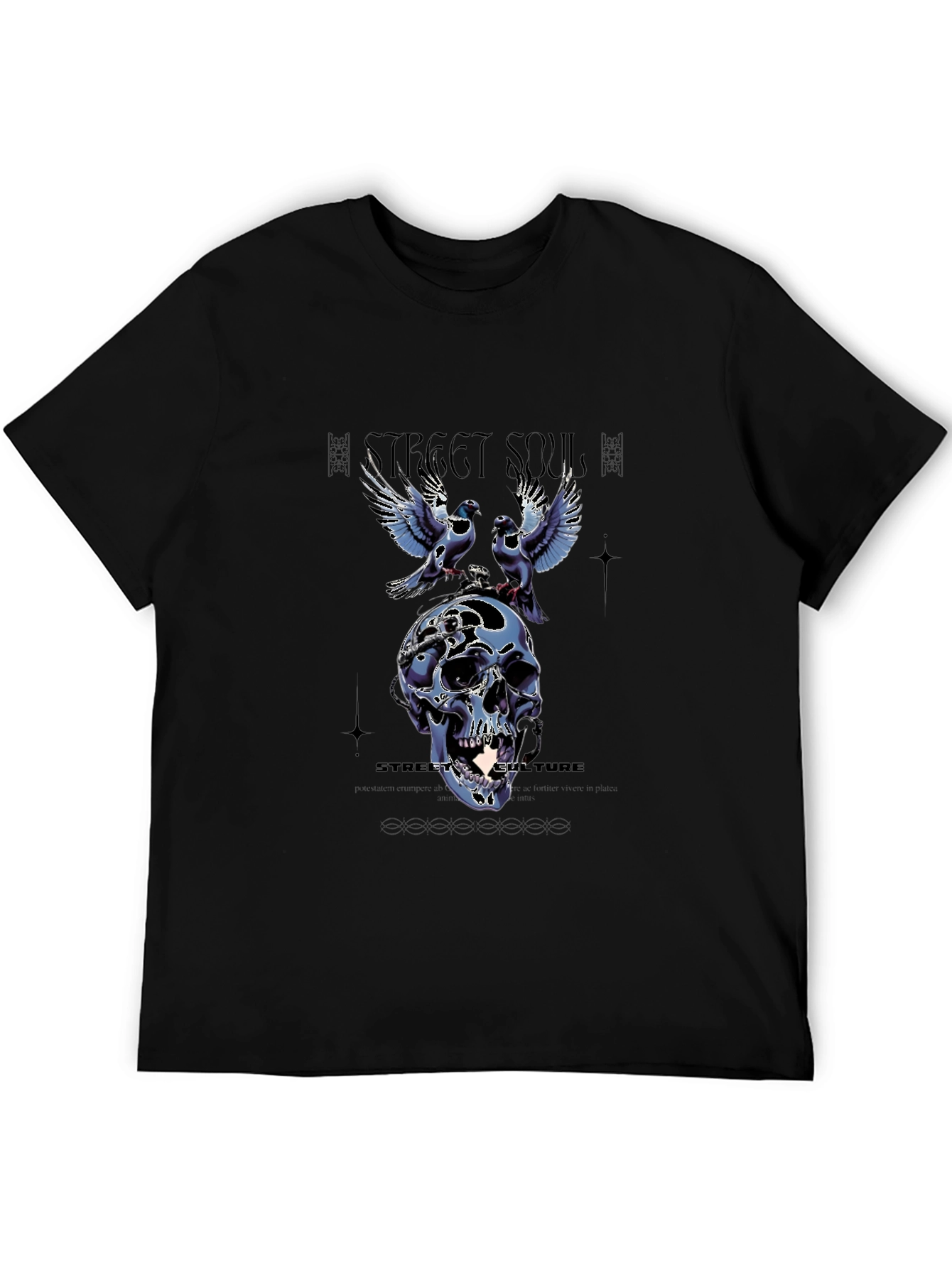 Street Souls Graphic Tee - Skull & Birds