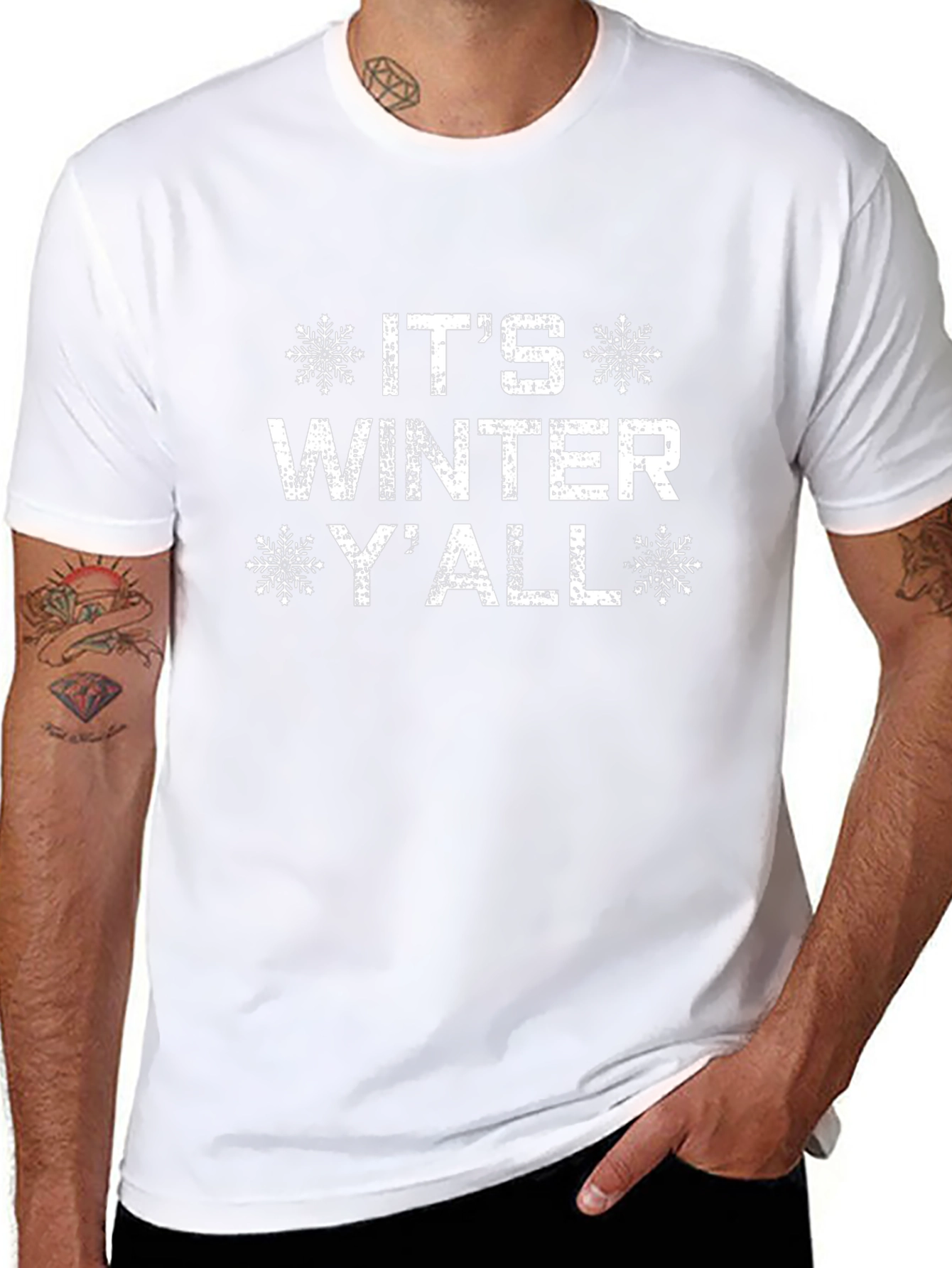 Its Winter Yall Holiday Graphic Tee