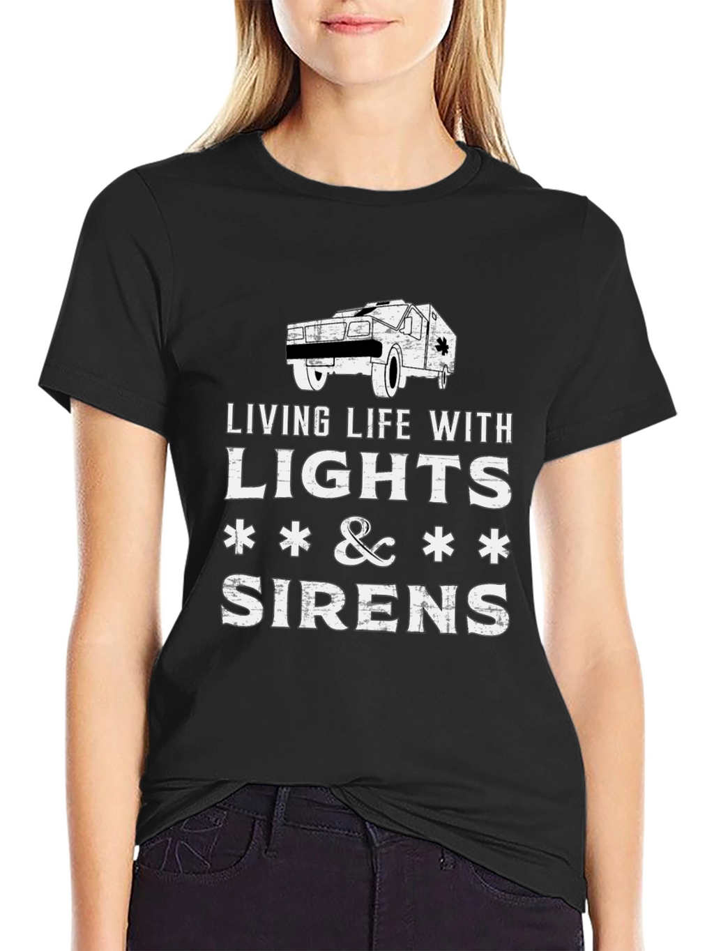 Living Life With Lights & Sirens T-Shirt