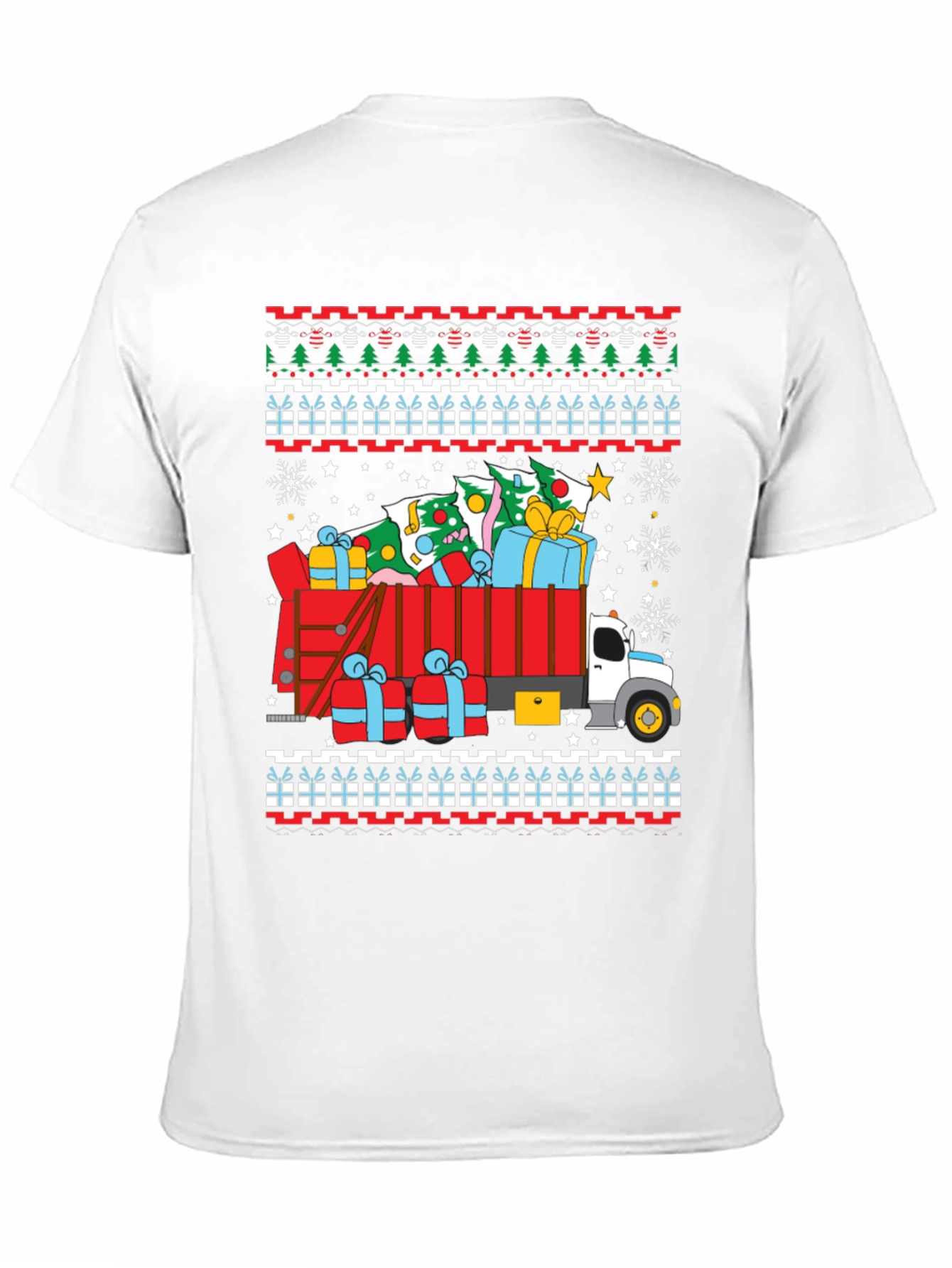 Festive Christmas Truck T-Shirt
