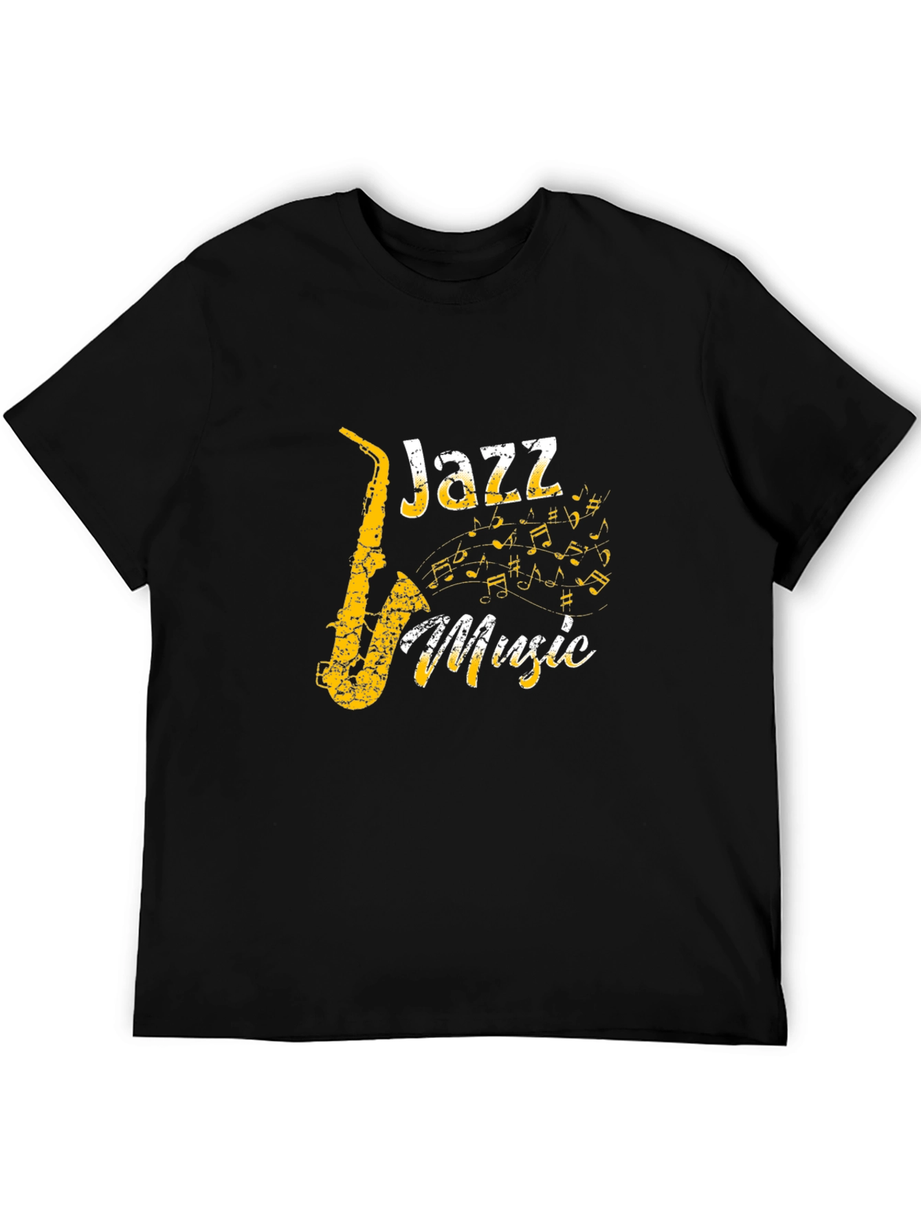 Jazz Music Black T-Shirt