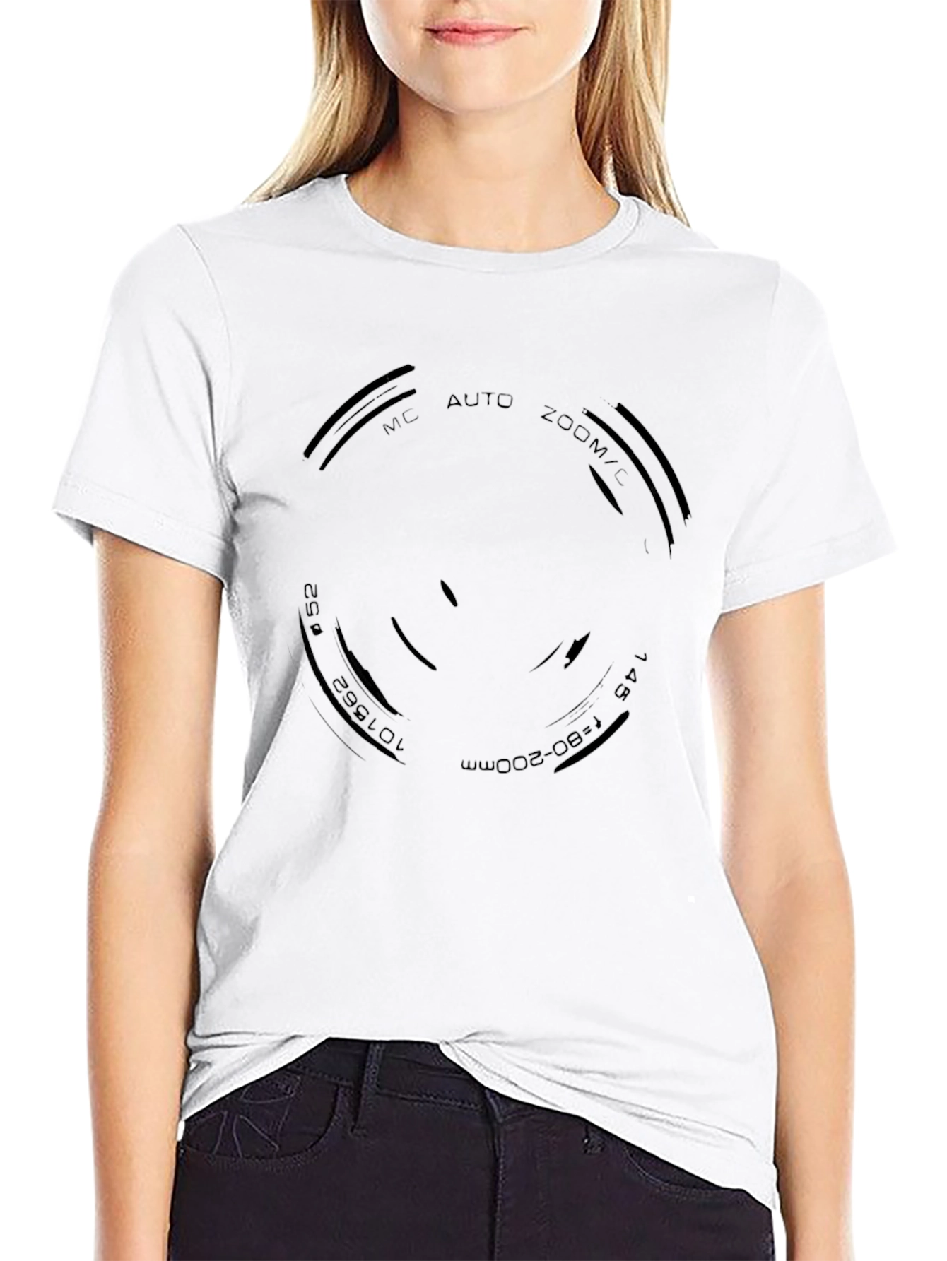 Lens Graphic Tee - Auto Zoom Camera Design