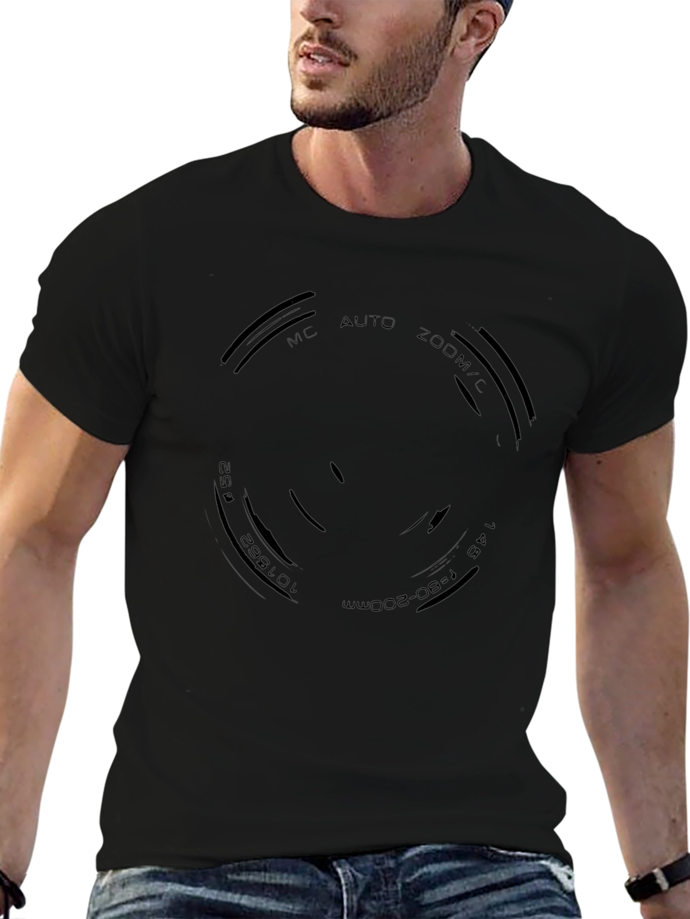 Lens Graphic Tee - Auto Zoom Camera Design