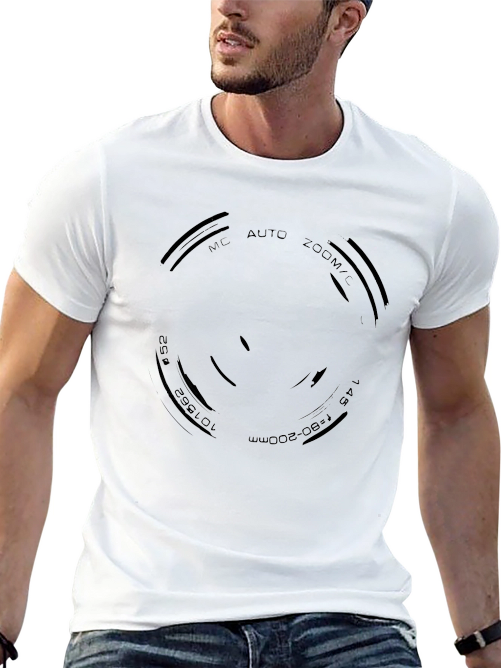 Lens Graphic Tee - Auto Zoom Camera Design