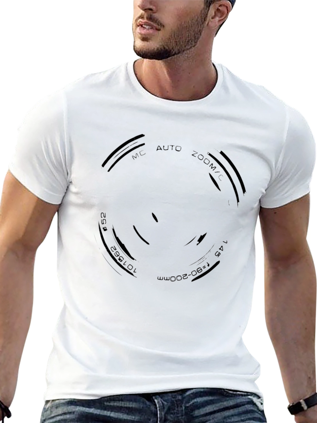 Lens Graphic Tee - Auto Zoom Camera Design