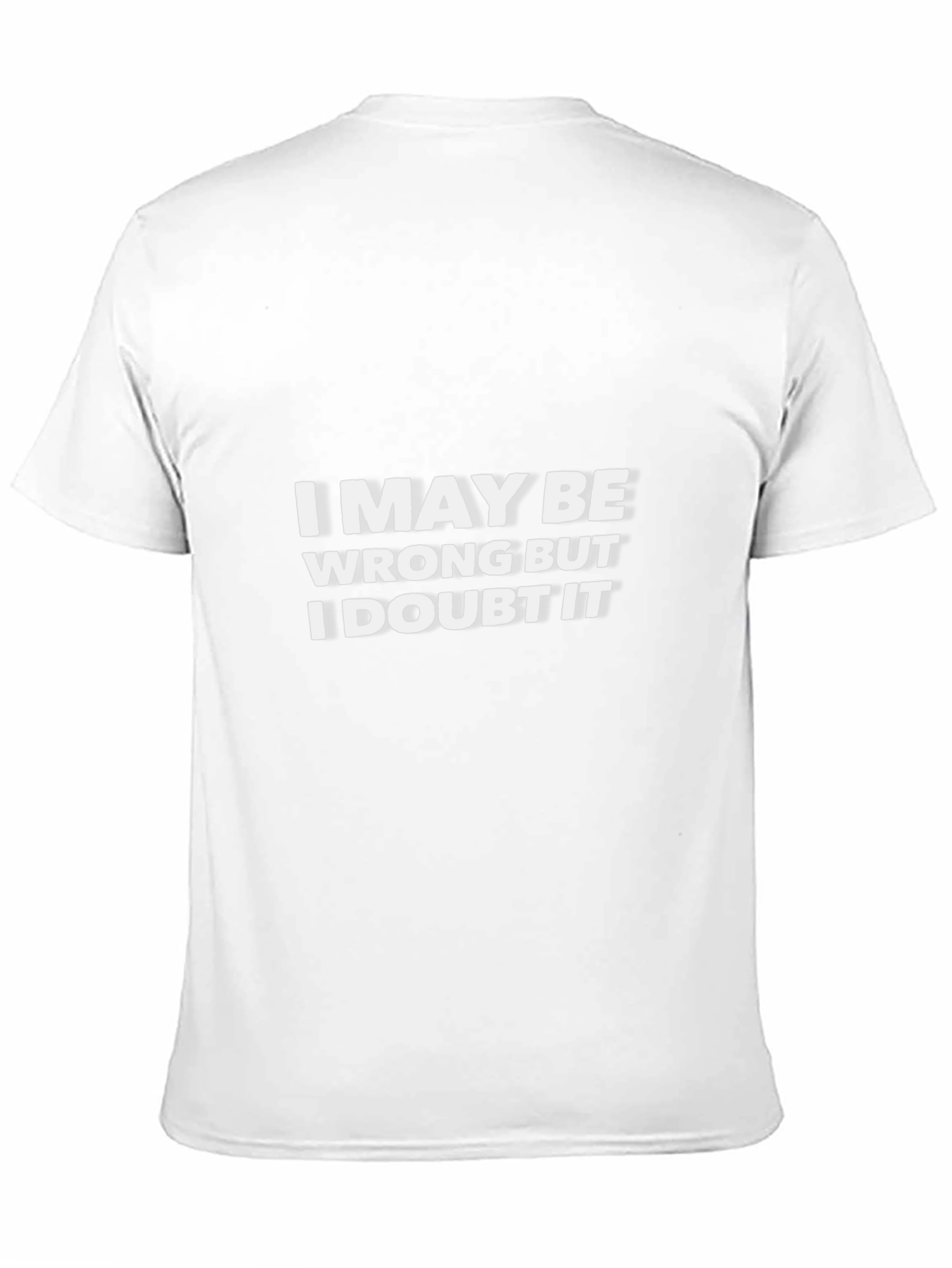Funny Sarcastic Mens T-Shirt