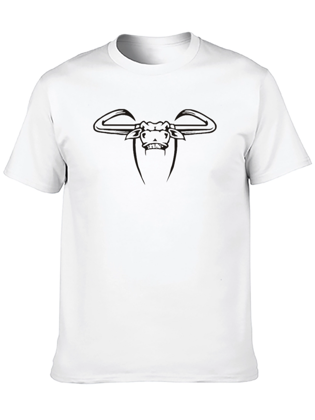 Mens Graphic Tee - Bull Design