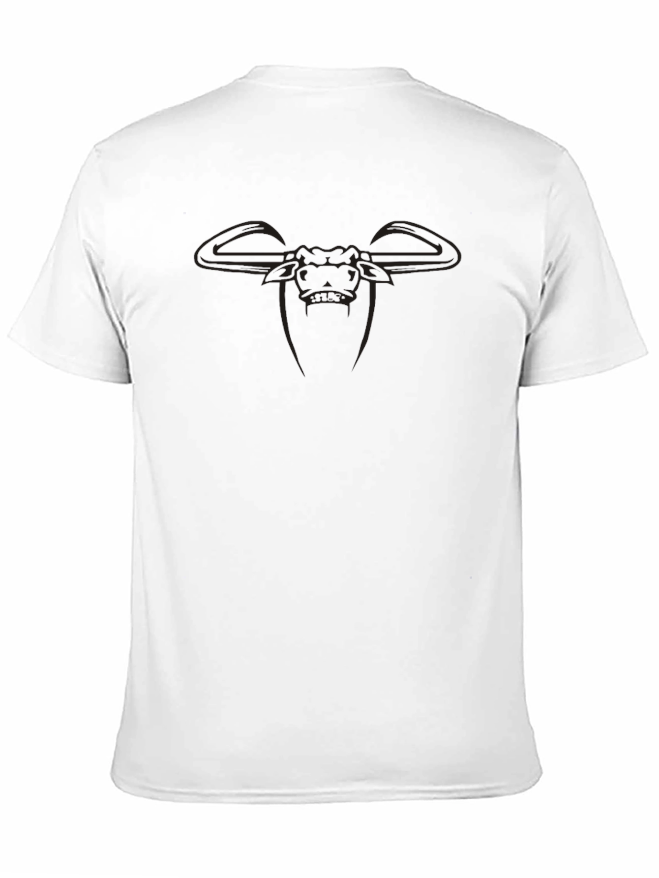 Mens Graphic Tee - Bull Design