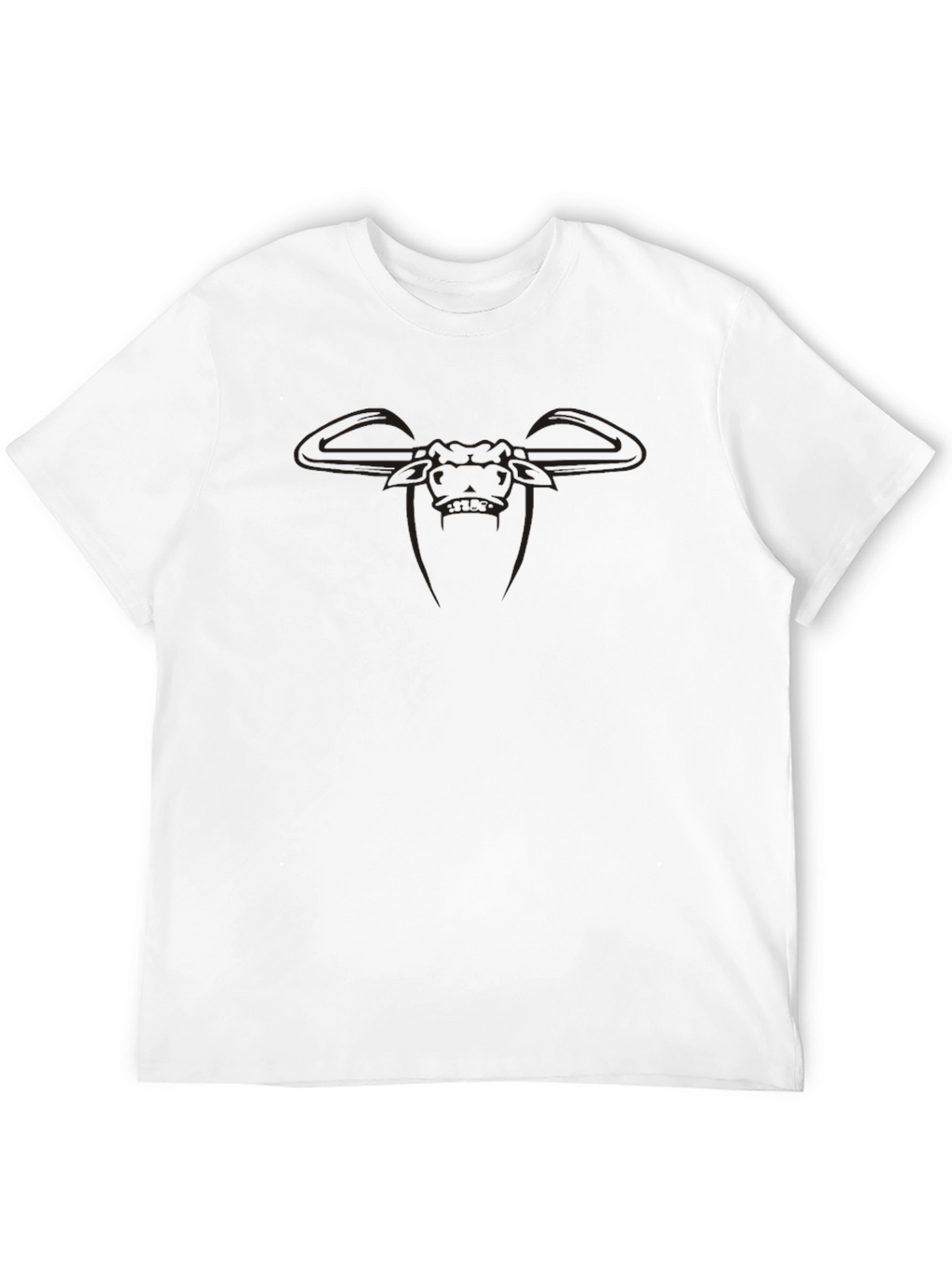 Mens Graphic Tee - Bull Design