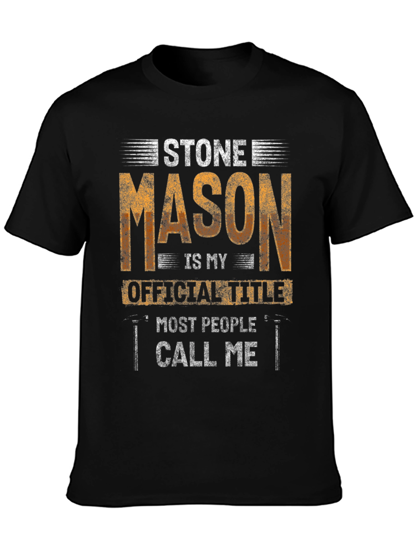 Stone Mason T-Shirt - Novelty Job Pride Tee