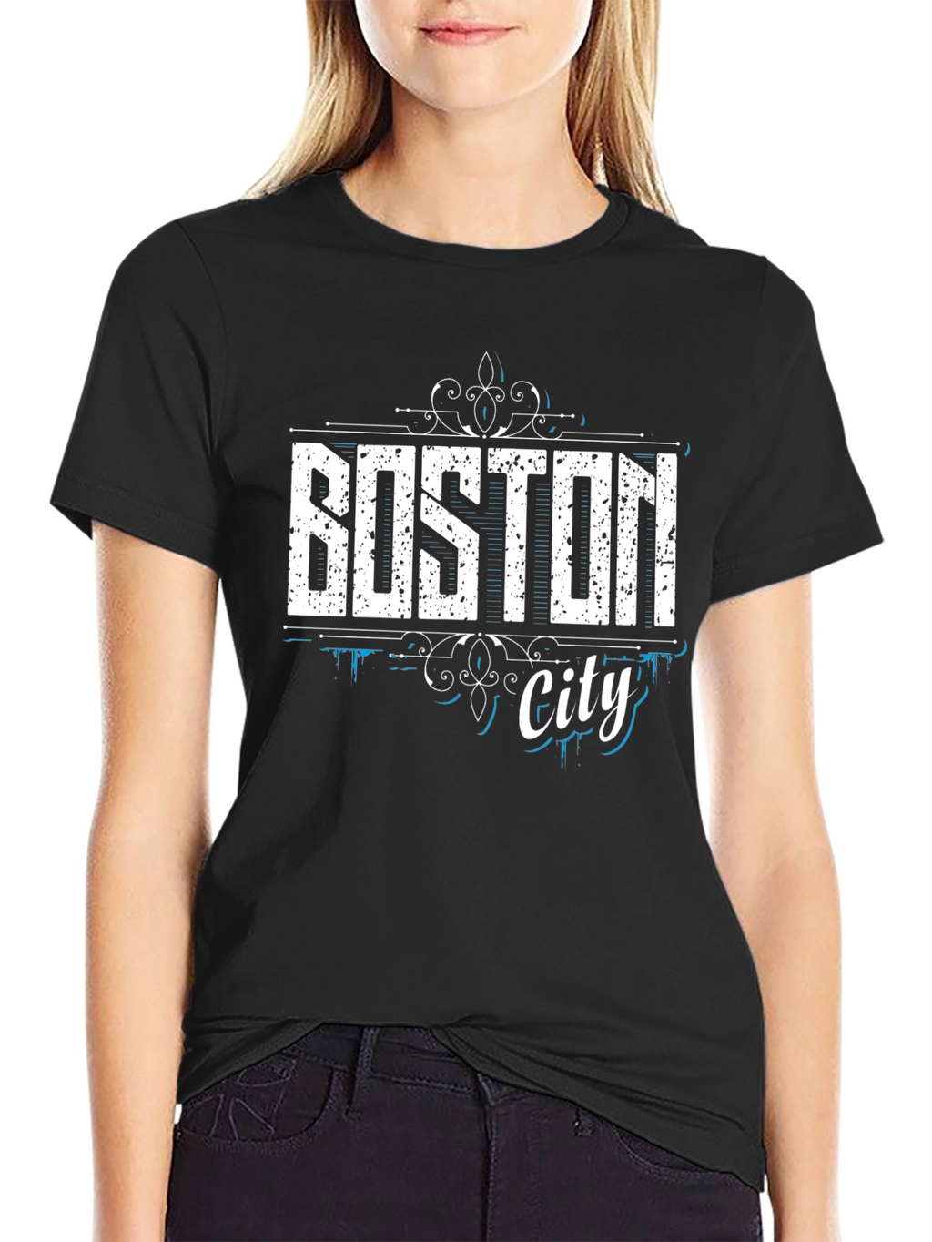 Boston City Graphic T-Shirt