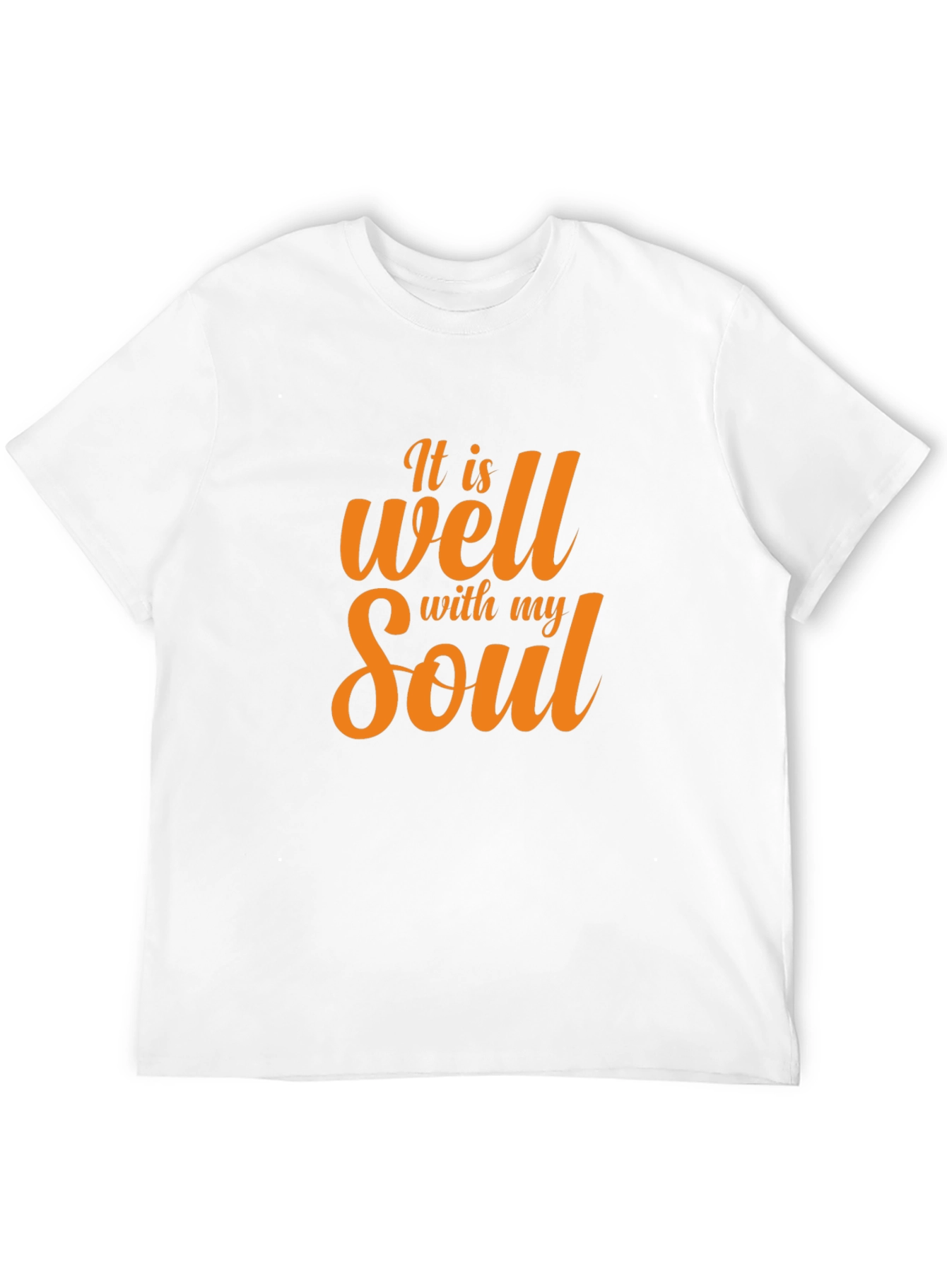 It Is Well With My Soul Black T-Shirt