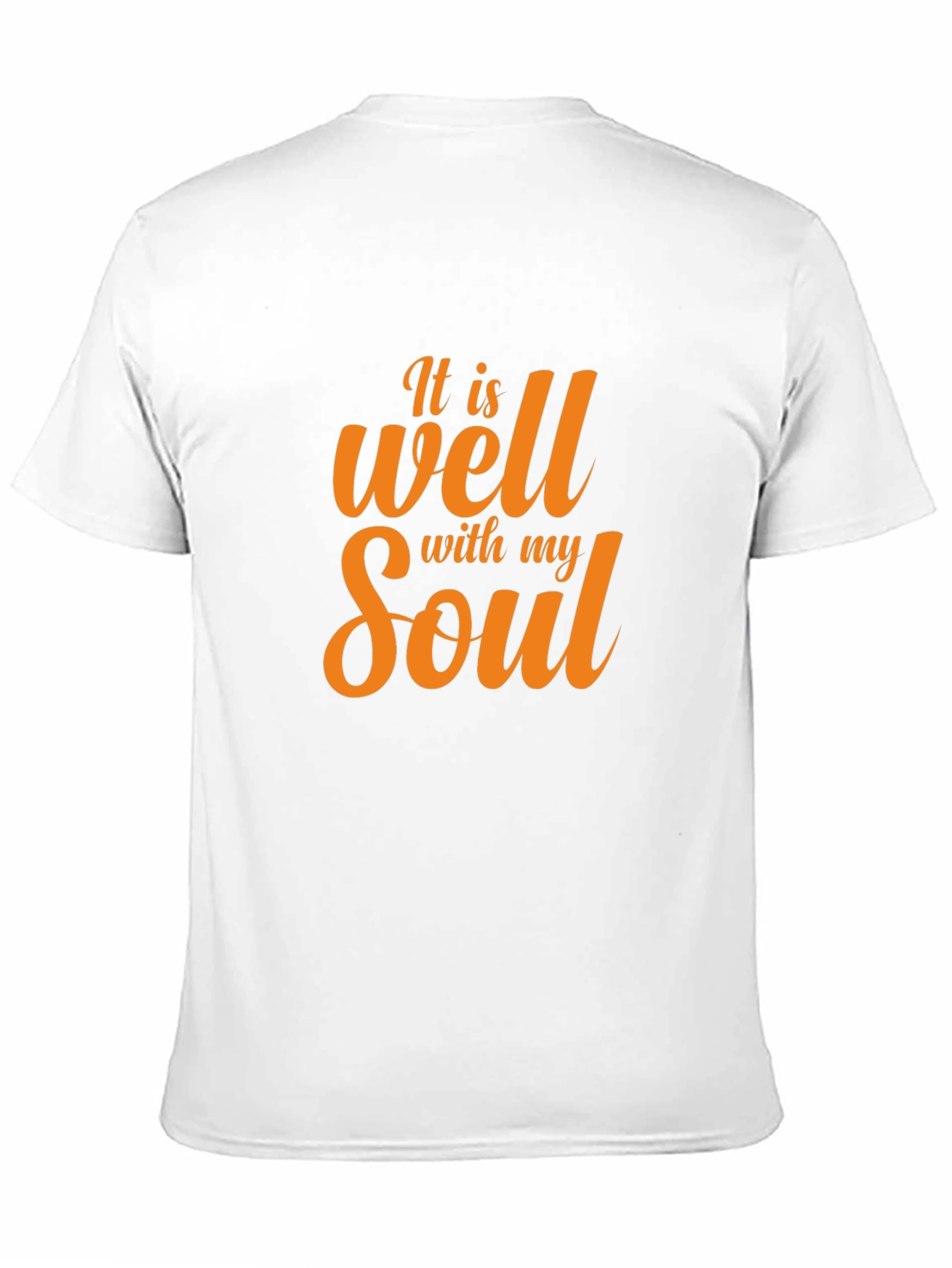 It Is Well With My Soul Black T-Shirt